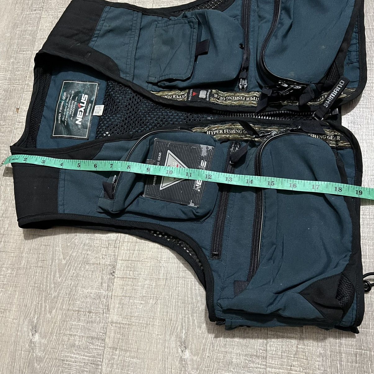 Japanese Brand × Vintage Vintage shimano fishing gear nexus vest Size US M / EU 48-50 / 2 - 18 Thumbnail