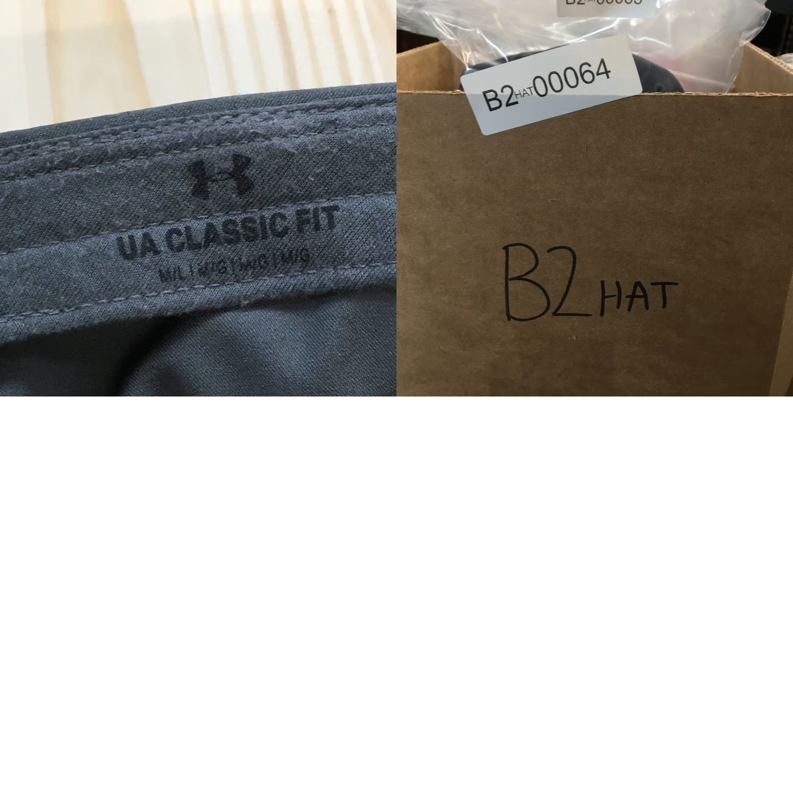 Under Armour Under Armour Baseball Cap Mens Gray M/L Fitted Classic Logo Size ONE SIZE - 9 Thumbnail