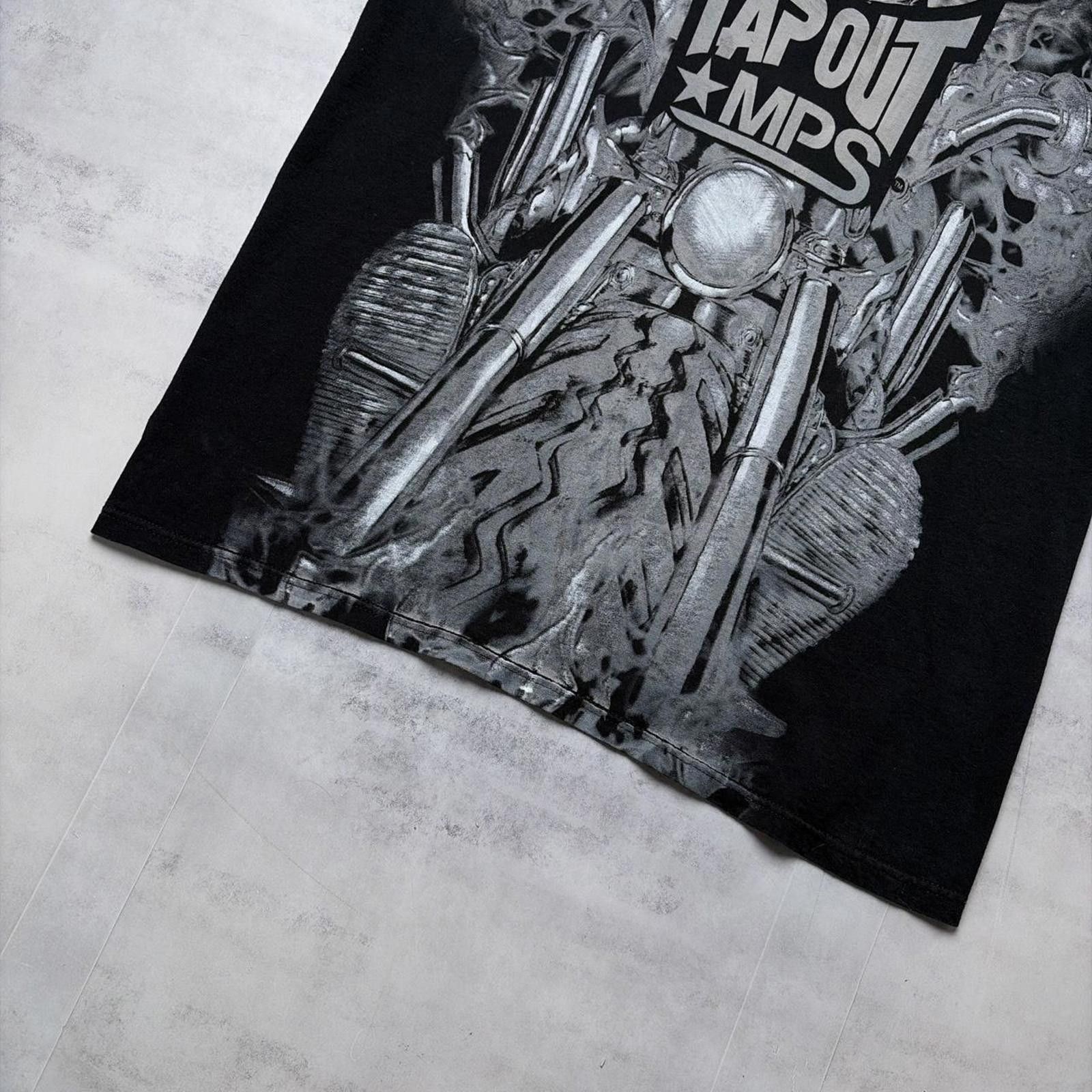 Tapout Y2K Black Tapout MPS AOP Grunge Motorcycle Biker T-Shit Size US M / EU 48-50 / 2 - 5 Thumbnail