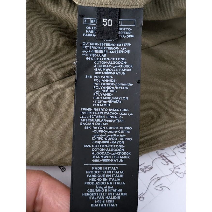 Tom Ford o1rshd1 CC20 Twill Lightweight Field Jacket in Sage Size US M / EU 48-50 / 2 - 20 Thumbnail