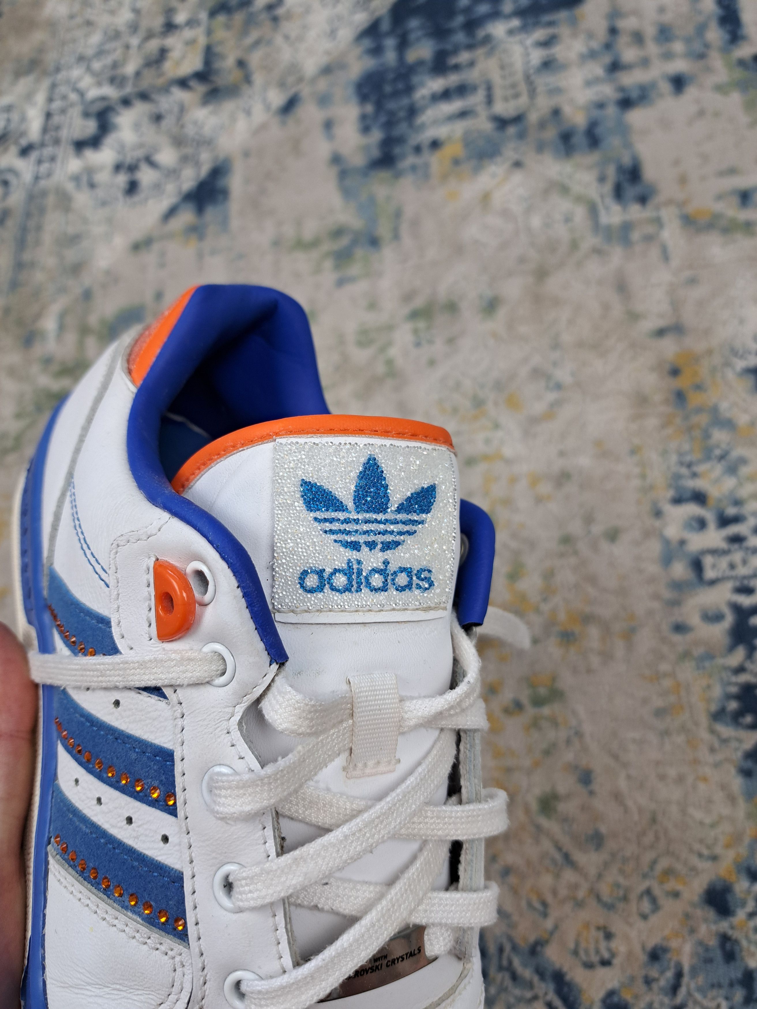 Adidas Adidas x Swarovski Crystals Rivalry Low Very Rare Sneakers Size US 7 / EU 40 - 9 Thumbnail