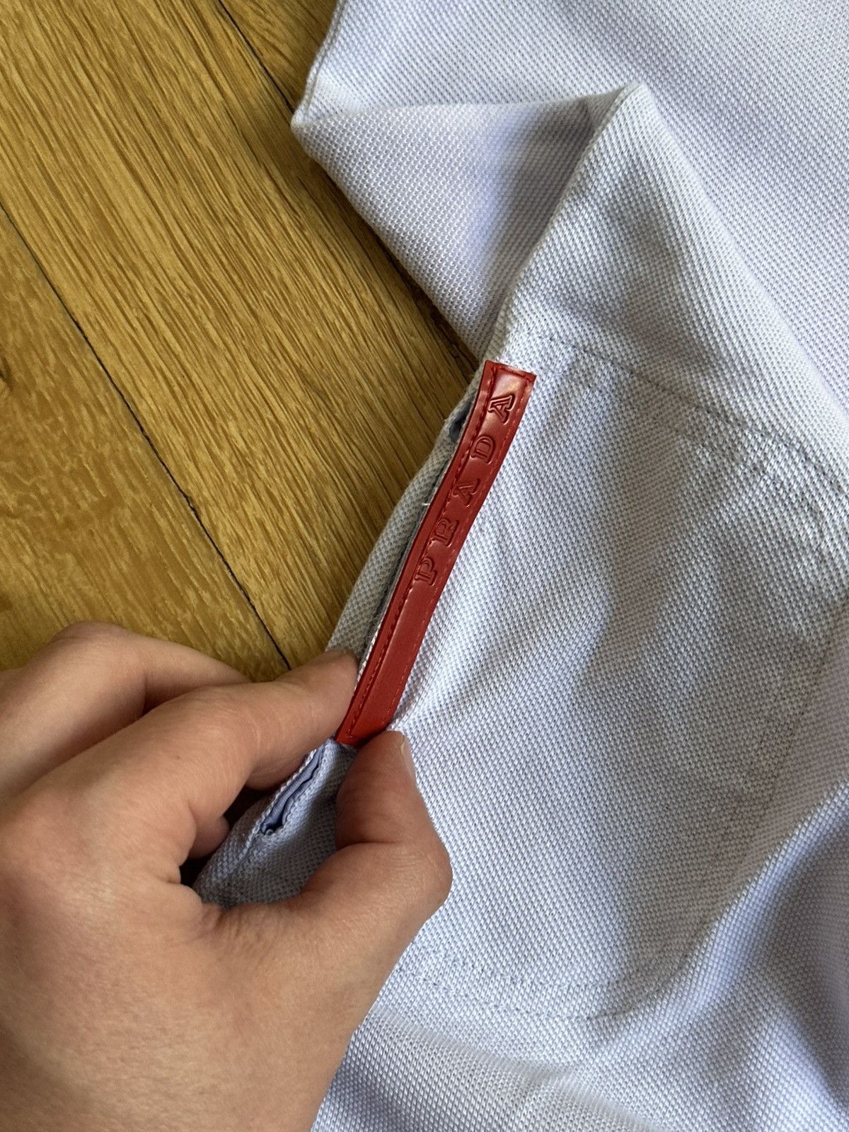 Prada Prada Vintage Sport Collection Rare Purple Pocket Polos Size US M / EU 48-50 / 2 - 5 Thumbnail