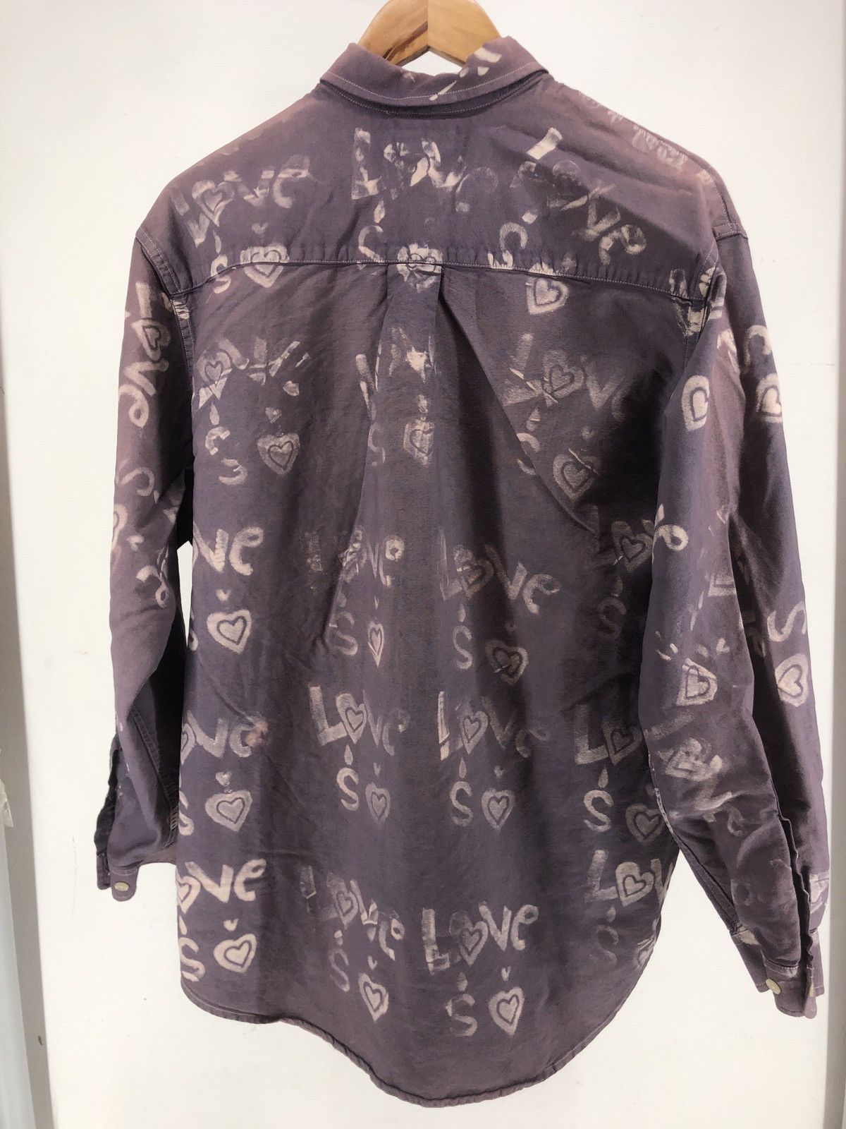 Seditionaries × Vintage Vintage All Over Print AOP LOVE Spellout Trompe L’oeil Size US XL / EU 56 / 4 - 6 Thumbnail