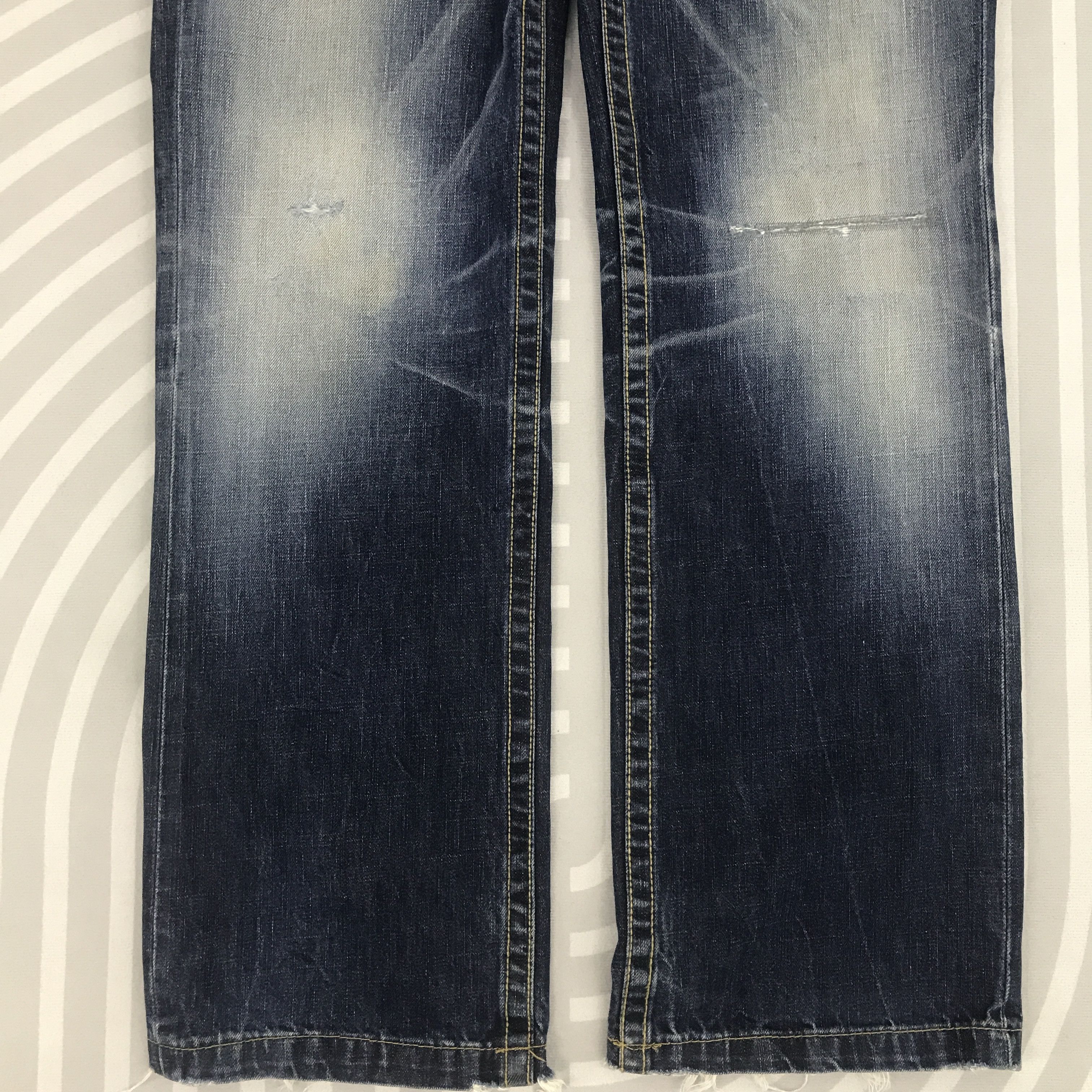Vintage Vintage Lolita Distressed denim faded Jeans Size US 34 / EU 50 - 3 Thumbnail