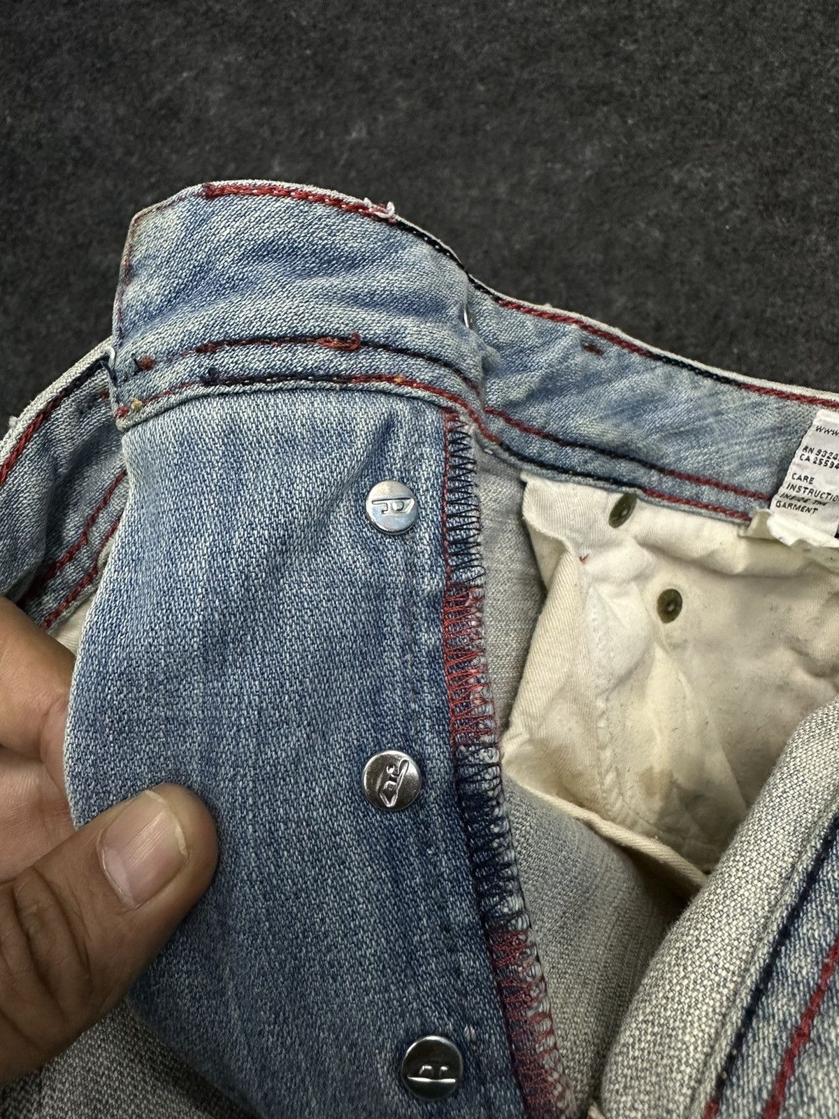 Diesel Diesel Hard Dirty Design Denim Size 30 F49 Size US 30 / EU 46 - 10 Thumbnail