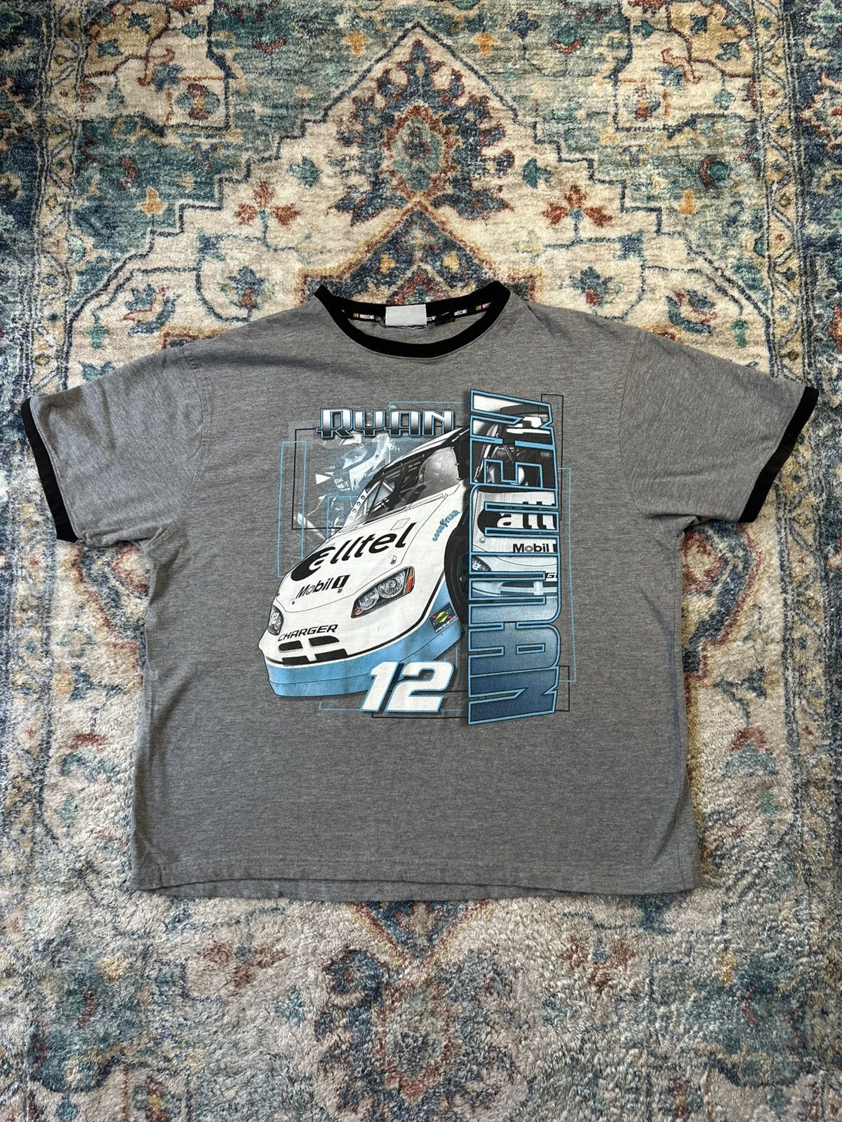 NASCAR Vintage NASCAR Ryan Newman Racing T-shirt Size XL Size US XL / EU 56 / 4 - 1 Thumbnail