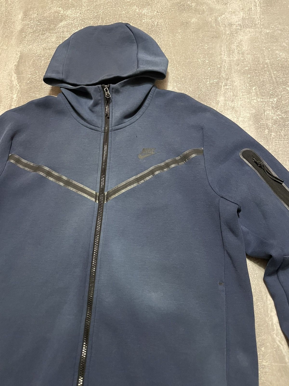 Nike Vintage Nike Tech Fleece Zip-Up Hoodie Drill Size US L / EU 52-54 / 3 - 8 Thumbnail