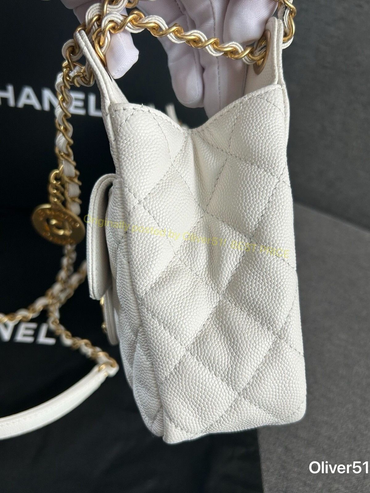 Chanel Chanel Caviar Chain Shoulder Bag AAAA 13/2609 Size ONE SIZE - 5 Thumbnail
