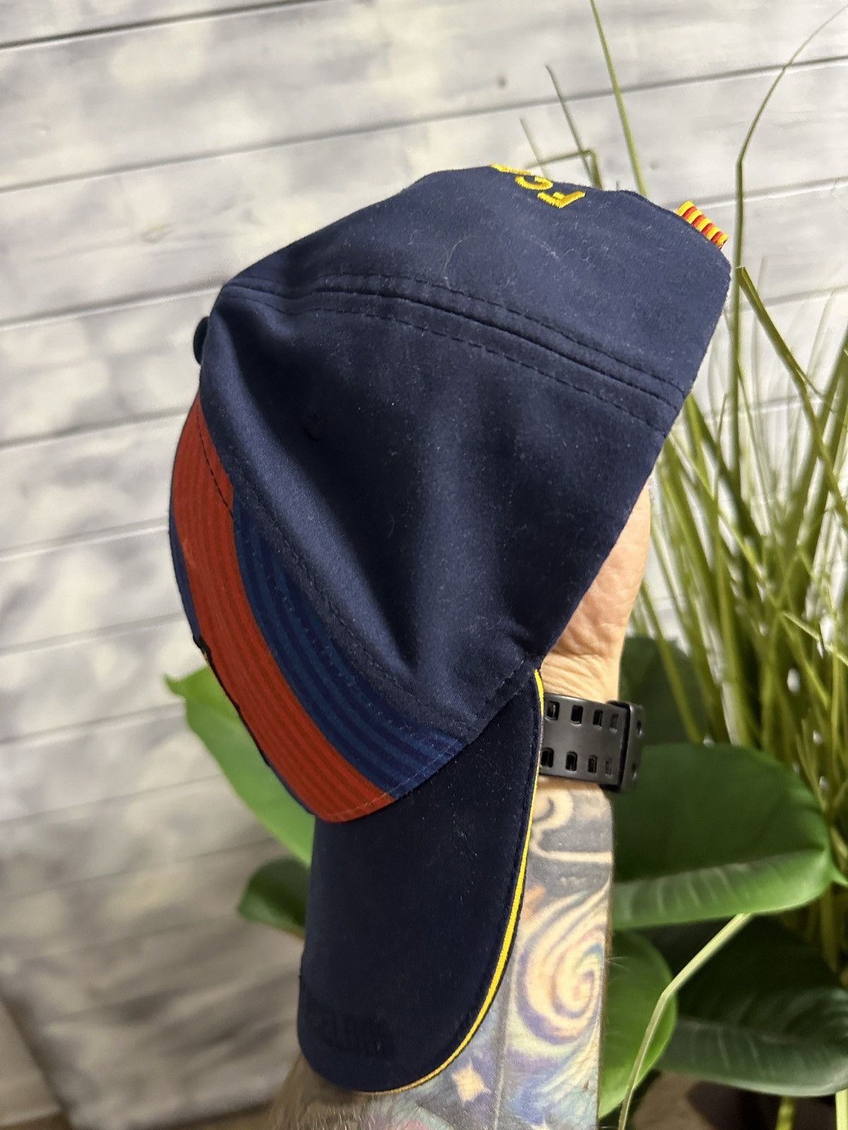 Vintage Rare Cap Football Club Barcelona Hat Soccer Size ONE SIZE - 5 Thumbnail