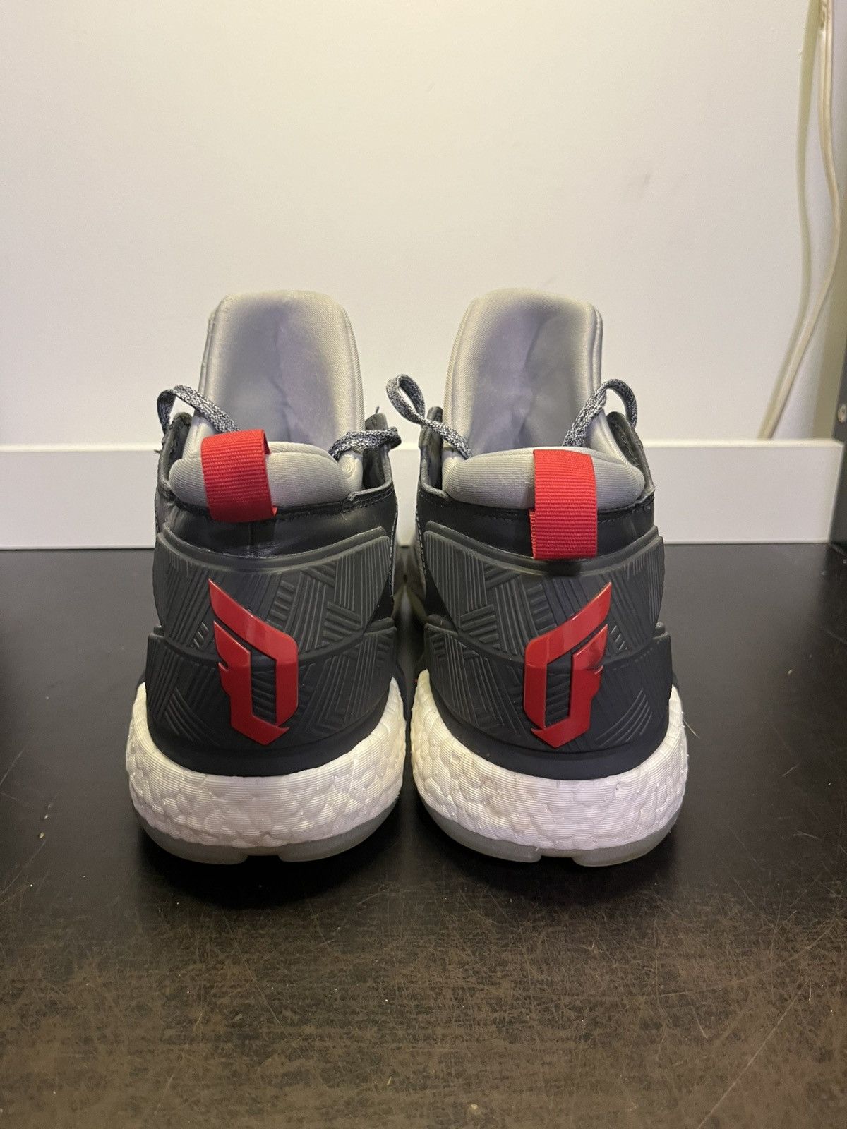 Adidas Adidas Boost D Lillard Dame 2 Stay Ready Grey 9.5 AQ7413 Size US 9.5 / EU 42-43 - 6 Thumbnail
