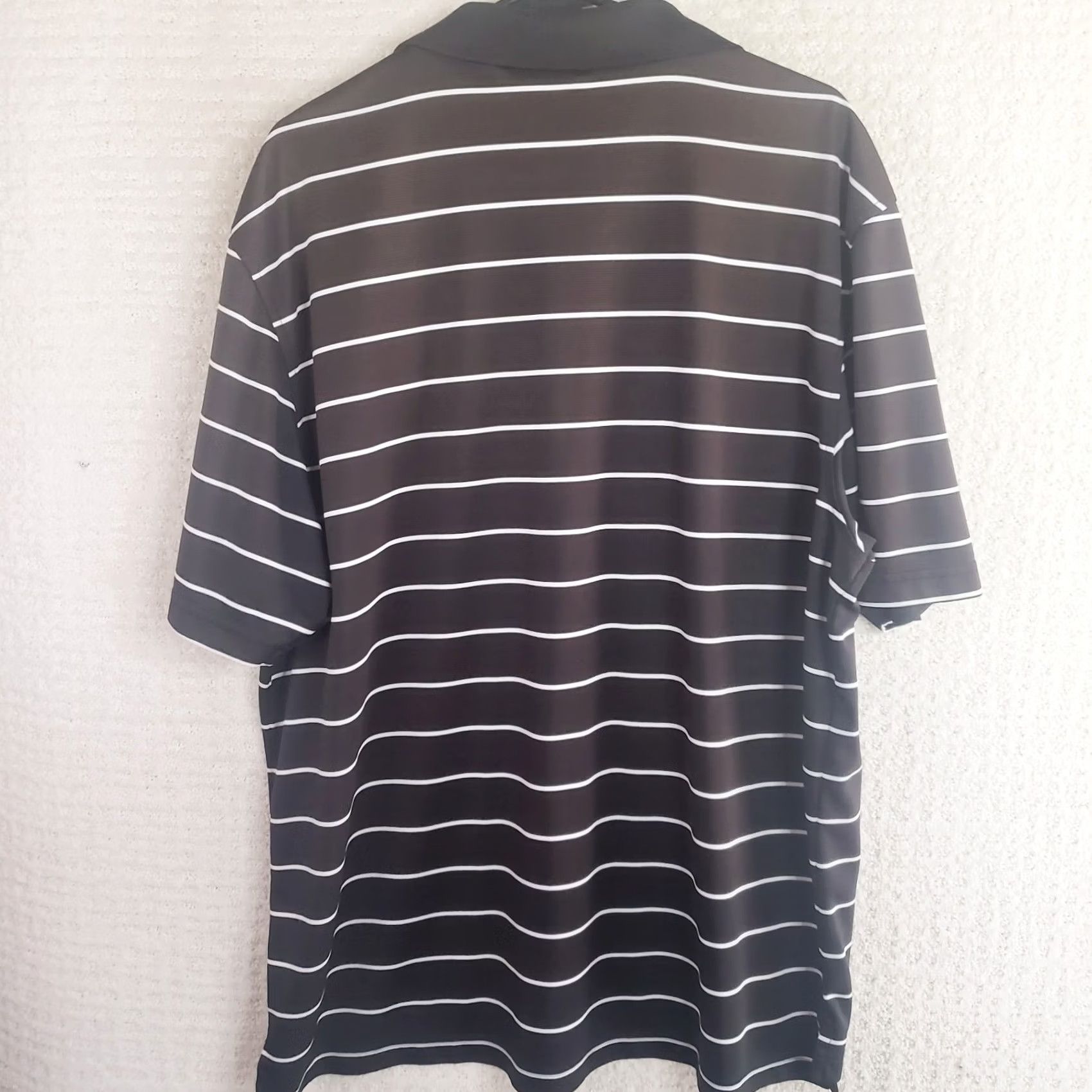 Vintage Gear For Sports Men’s XL Black Striped Short Sleeve Polo Shirt Fripp Island Logo Polo Shirt Men XL Black Fripp Island Logo Size US XL / EU 56 / 4 - 7 Thumbnail