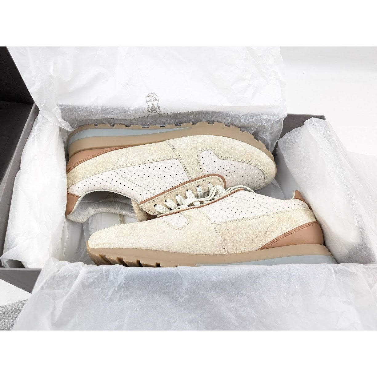 Brunello Cucinelli o1rshd1 Low-Top Sneakers in Multicolor Size US 8 / EU 41 - 20 Thumbnail