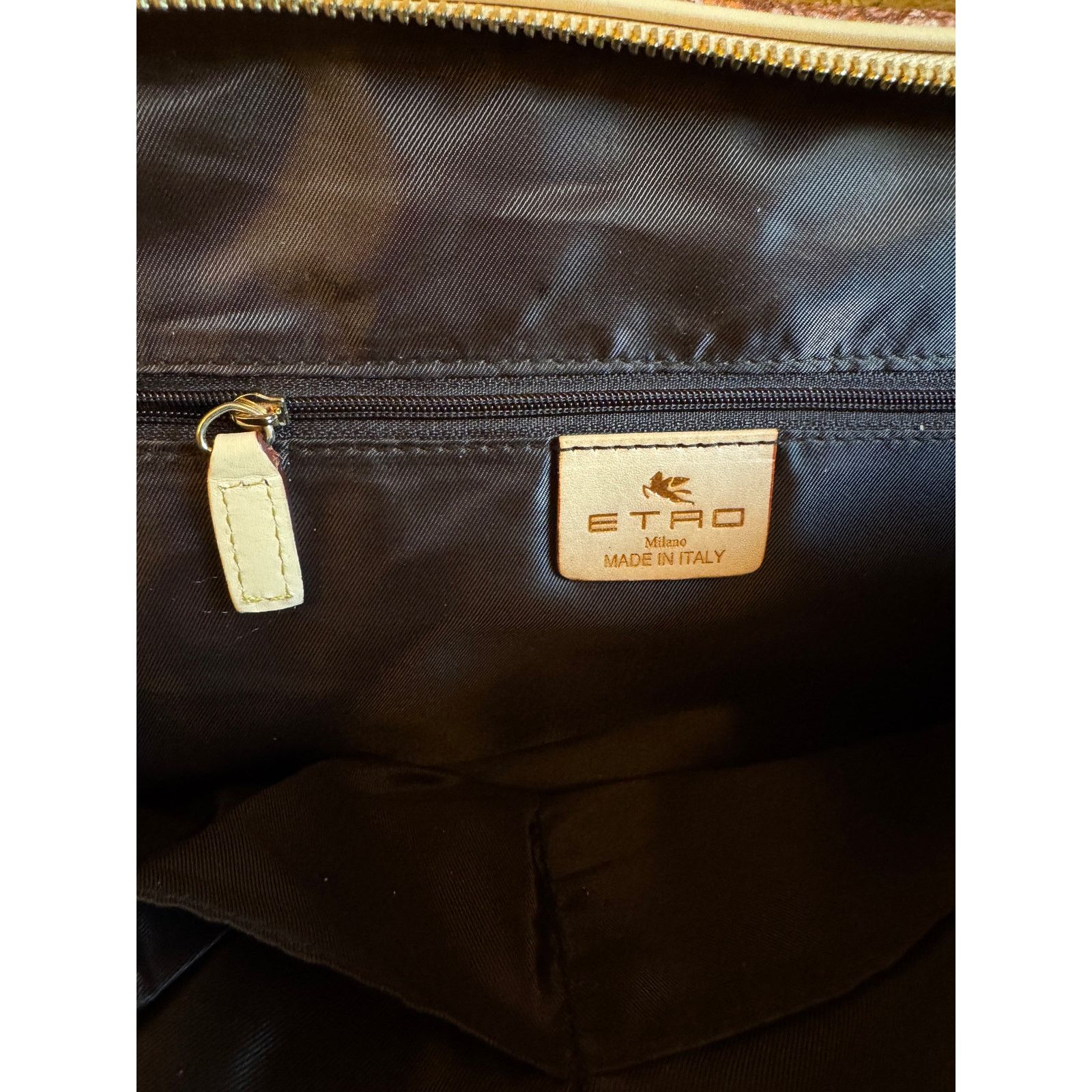 Etro Etro NWT Coated Canvas Printed Handle Bag Size ONE SIZE - 5 Thumbnail