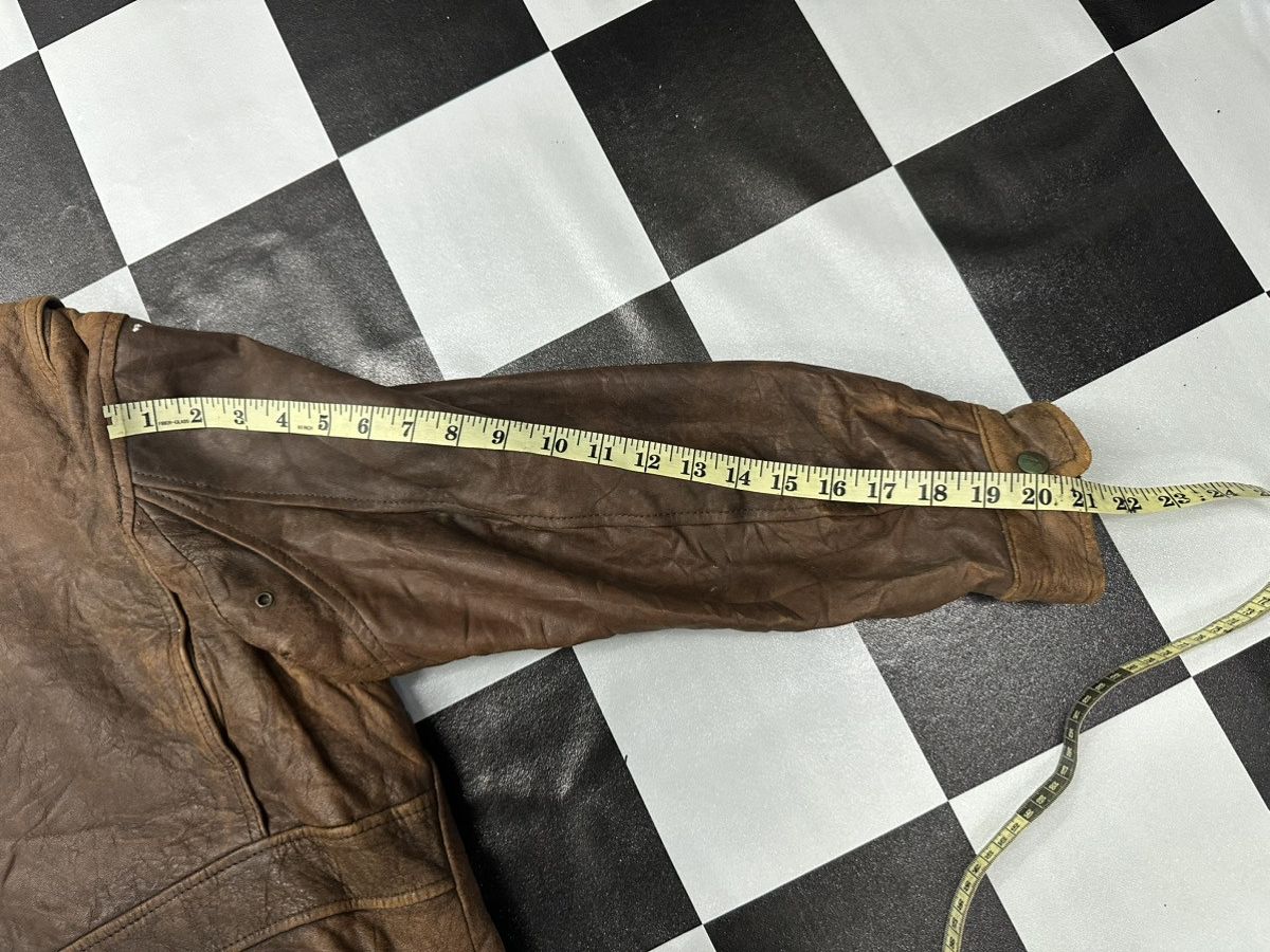 Vintage 90’s Distress Mondick Leather Jacket Size US M / EU 48-50 / 2 - 16 Thumbnail