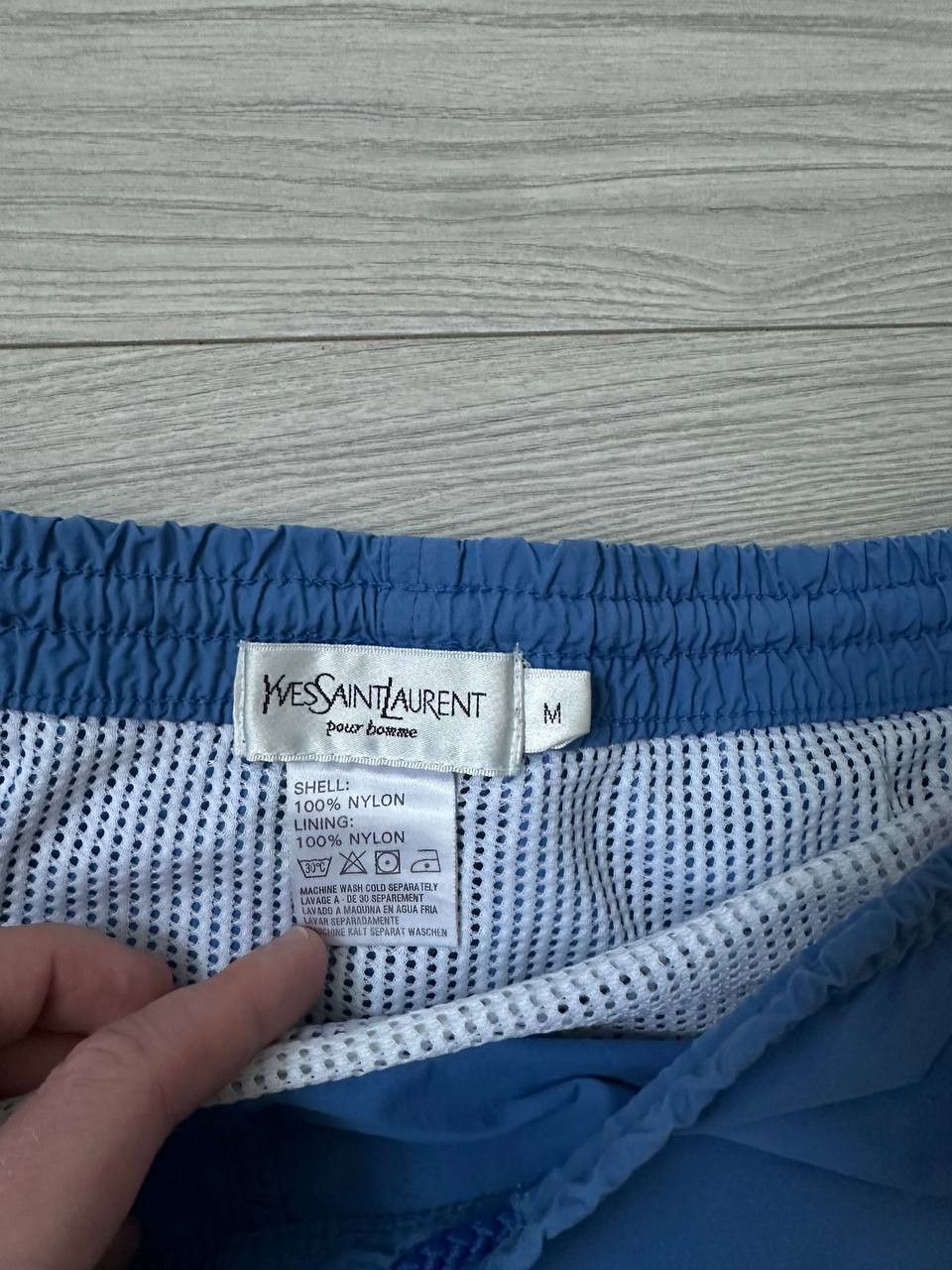 Yves Saint Laurent Vintage Y2K Yves Saint Laurent YSL Swim Shorts Size US 32 / EU 48 - 6 Thumbnail