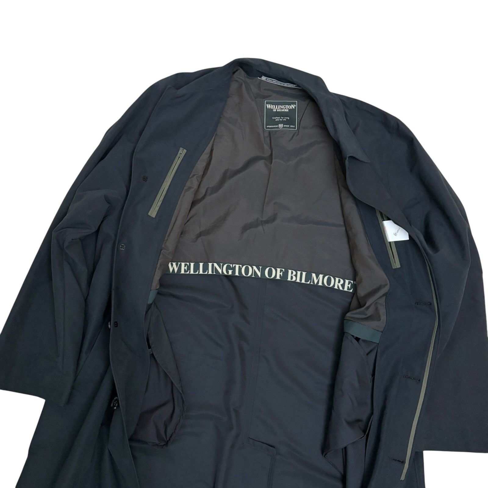 Other $600 WILLINGTON OF BILMORE Trench Coat Luxury Jacket 2XL Size US XXL / EU 58 / 5 - 2 Thumbnail