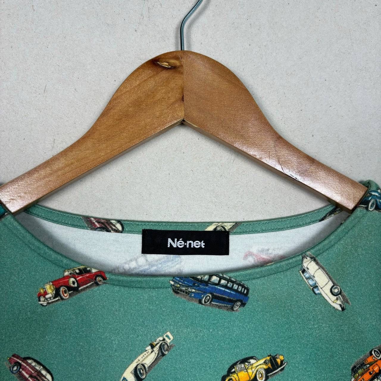 Issey Miyake Issey Miyake Ne-Net Car Overprint Sun Faded Tshirt Size US M / EU 48-50 / 2 - 8 Thumbnail