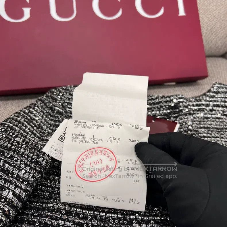 Gucci Gucci Striped thick flower round-neck short jacket Size XS / US 0-2 / IT 36-38 - 7 Thumbnail