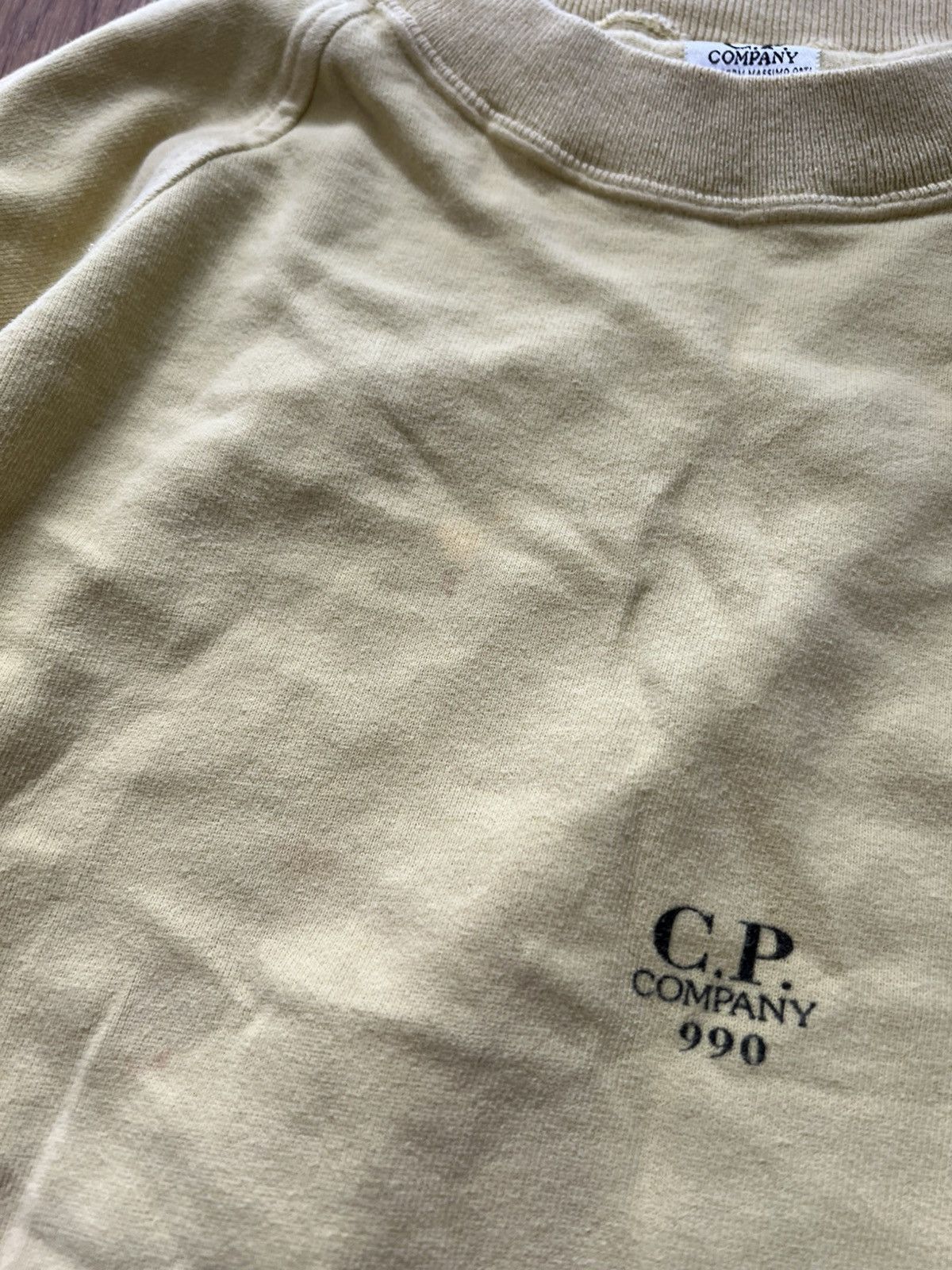 C.P. Company C.P. Company Yellow Sweatshirt vintage 1990 Size US S / EU 44-46 / 1 - 7 Thumbnail