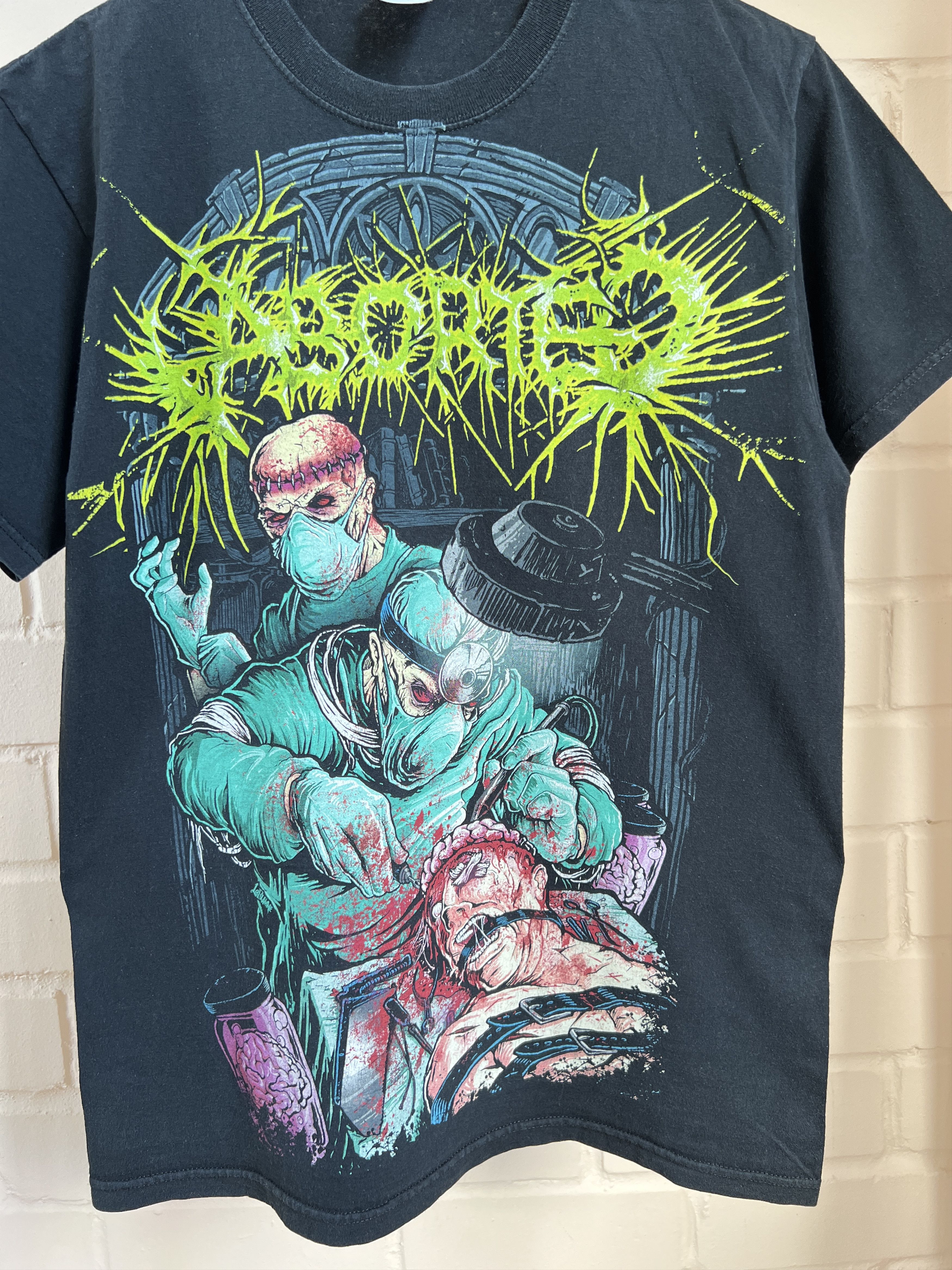 Band Tees 00s Aborted Crazy Printed Tee Dead Metal Band Size US S / EU 44-46 / 1 - 4 Thumbnail