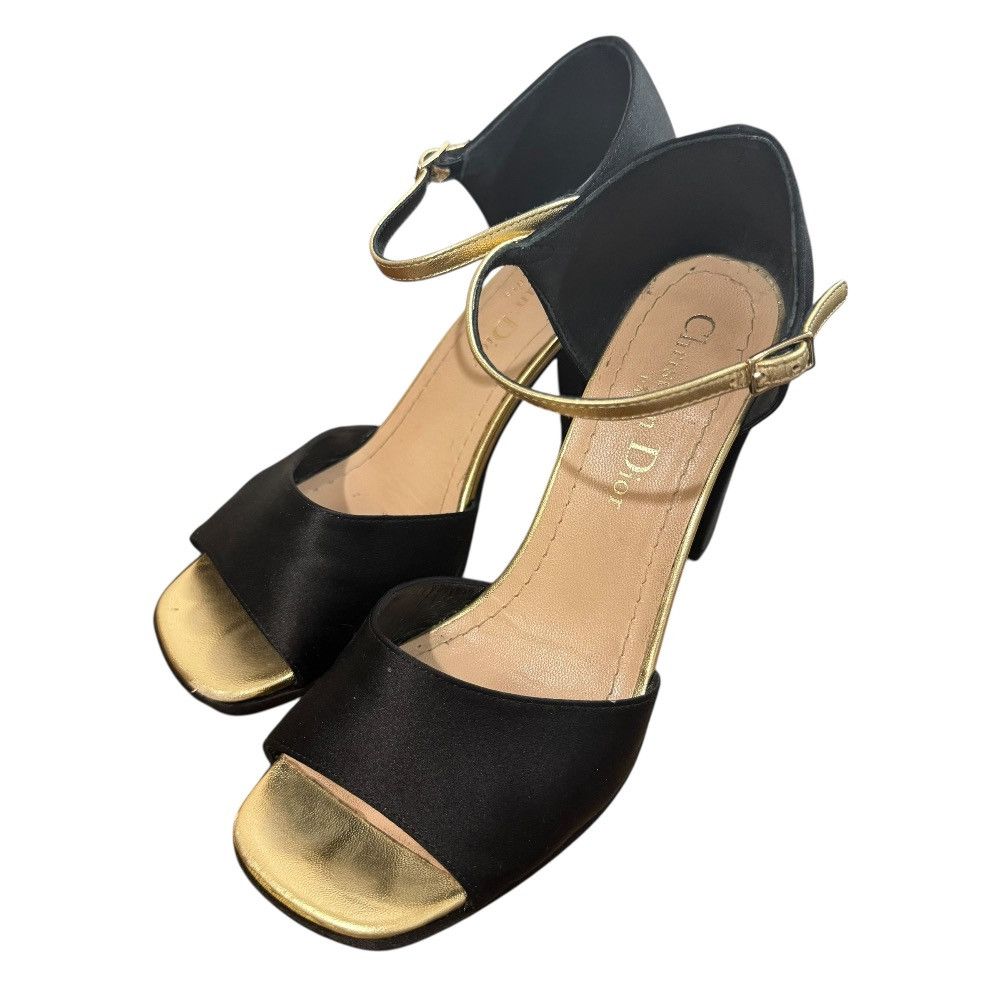 Dior Dior Christian Dior 22SS Suede Satin Sandals Suede Shoes DUTY FREE for USA Size ONE SIZE - 1 Thumbnail