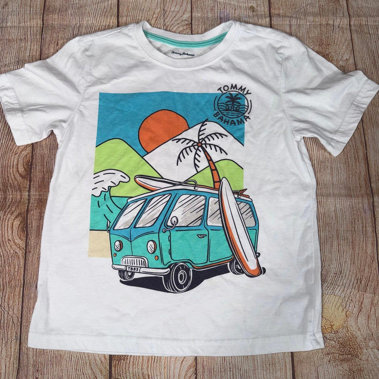 Tommy Bahama Tommy Bahama Kids Graphic T-Shirt with Surf Van Print Size 6 Size US XXS / EU 40 - 1 Thumbnail
