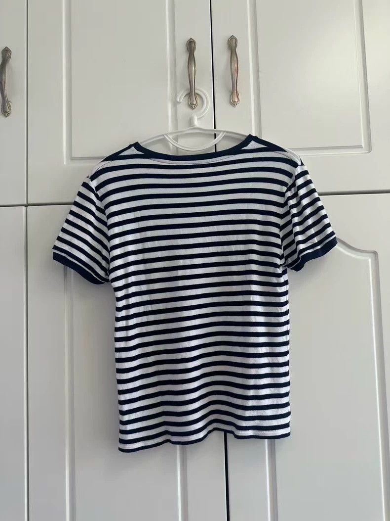 Loewe LOEWE Striped embroidered logo short sleeves Size M / US 6-8 / IT 42-44 - 3 Thumbnail