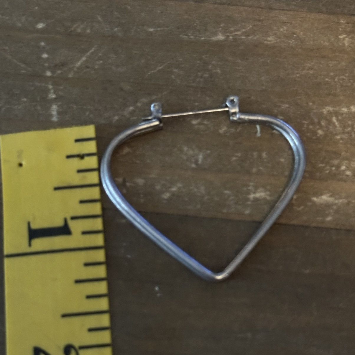 Other Sterling silver triangle hoop earrings Size ONE SIZE - 4 Thumbnail