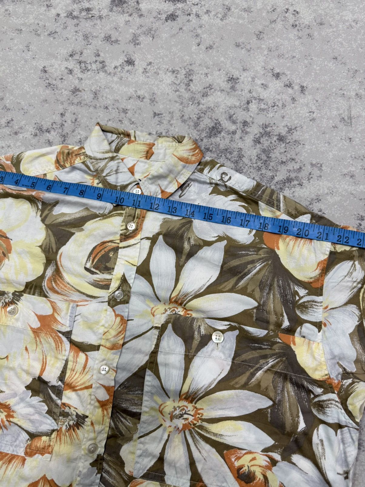 Hai Sporting Gear Vintage Issey Miyake Hai Sporting Gear Floral ButtonUp Shirt Size US M / EU 48-50 / 2 - 16 Thumbnail