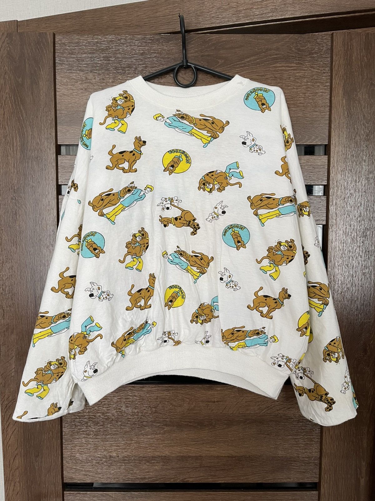 Vintage 1986 Scooby Doo Hanna Barbera Vintage Reversible Sweatshirt Size US M / EU 48-50 / 2 - 3 Thumbnail