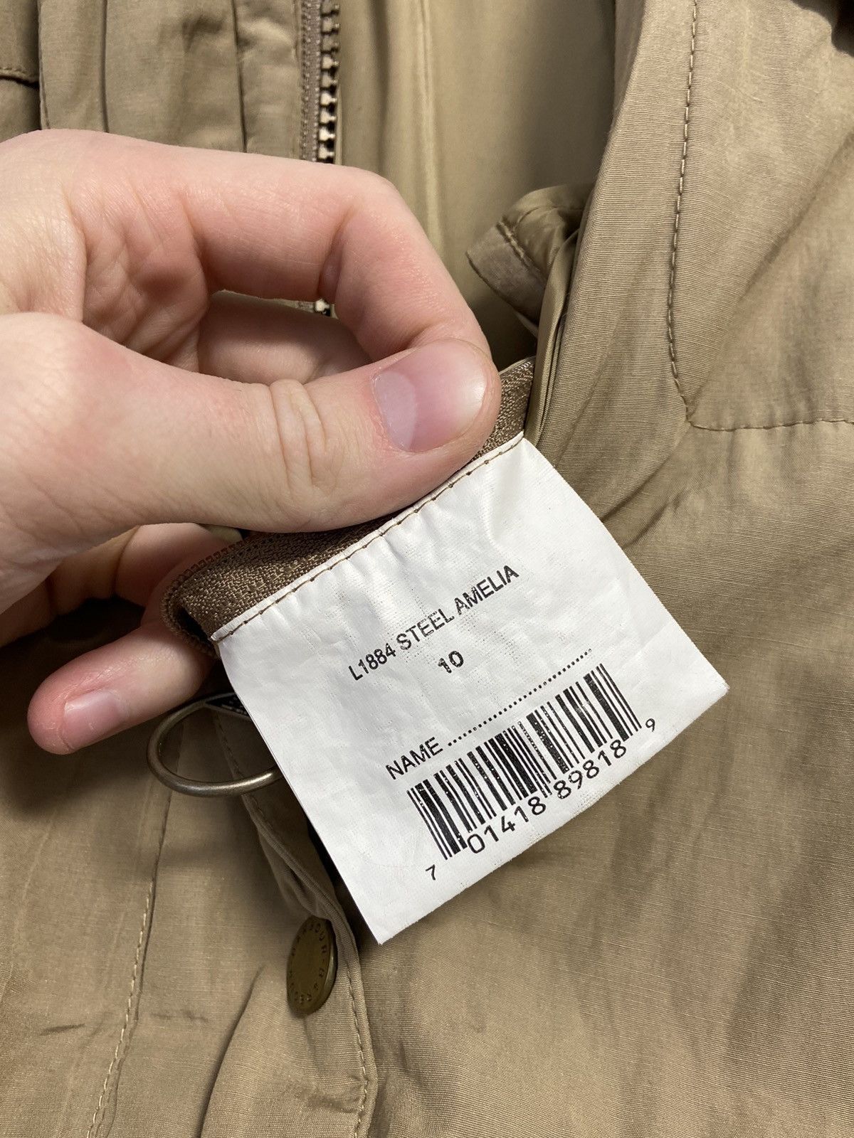 Barbour Barbour Ladies Steel Amelia Classic Field Jacket Size M / US 6-8 / IT 42-44 - 10 Thumbnail