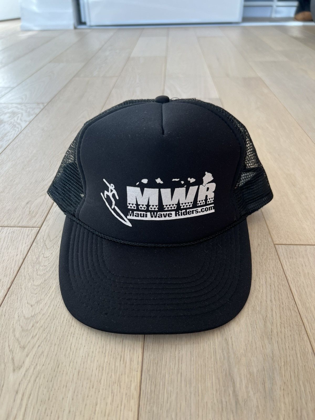 Other Mwr Maui Wave Riders Snapback Trucker Hat (Black) Size ONE SIZE - 1 Thumbnail