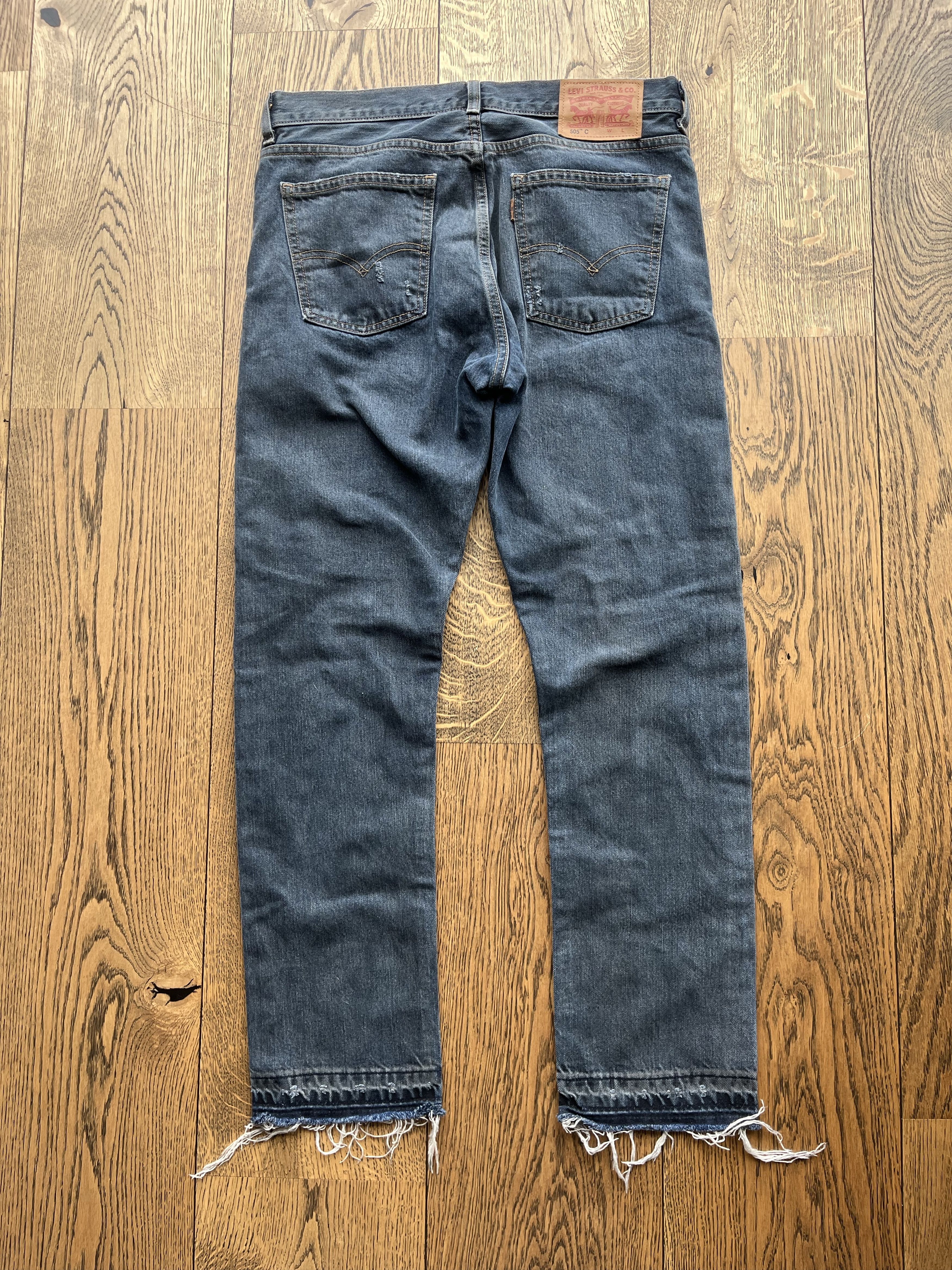 Levi's Vintage 1970's Levi's 505 Orange Tab Straight Jeans Size W29 Size 28" / US 6 / IT 42 - 3 Thumbnail