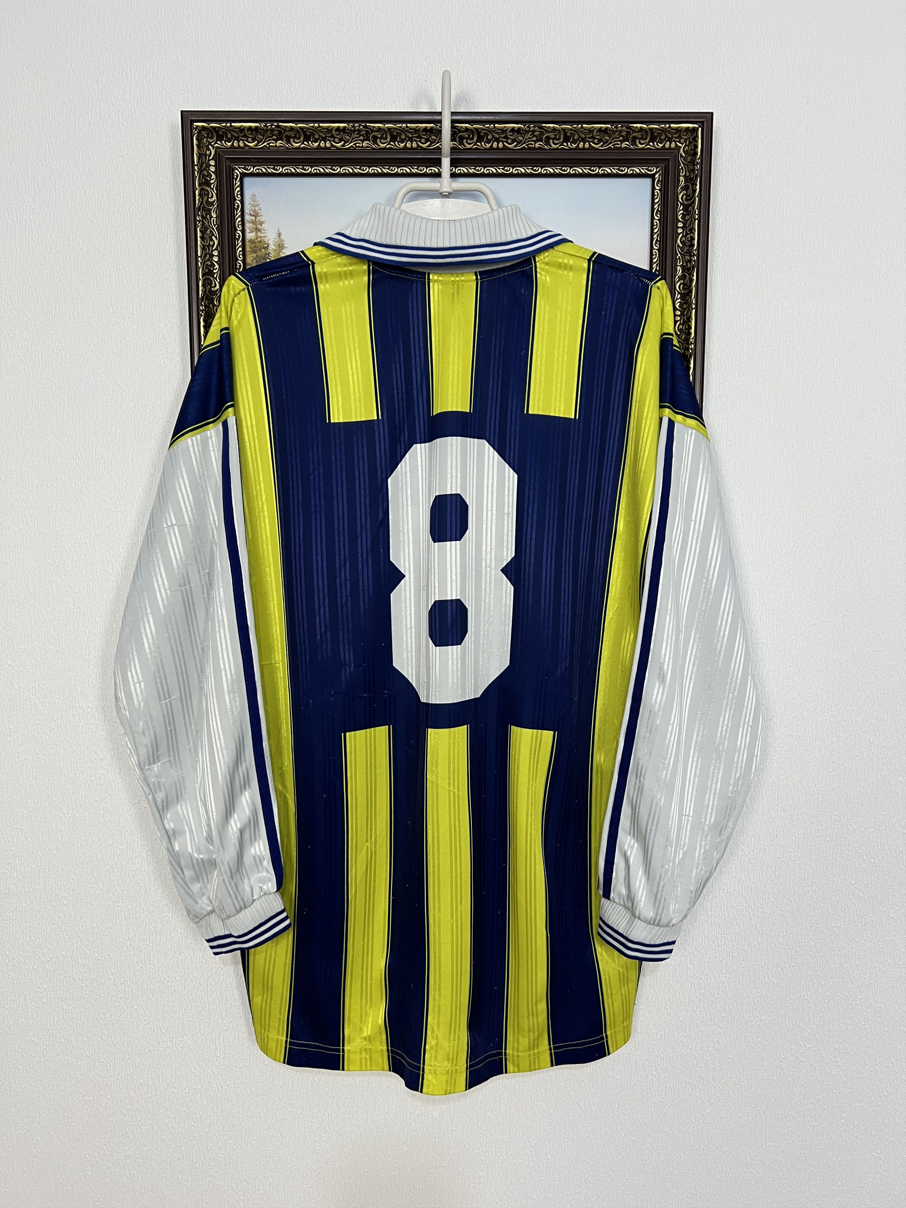 Adidas Fenerbahce football shirt Soccer Match Long Sleeve Jersey Size US XL / EU 56 / 4 - 9 Thumbnail