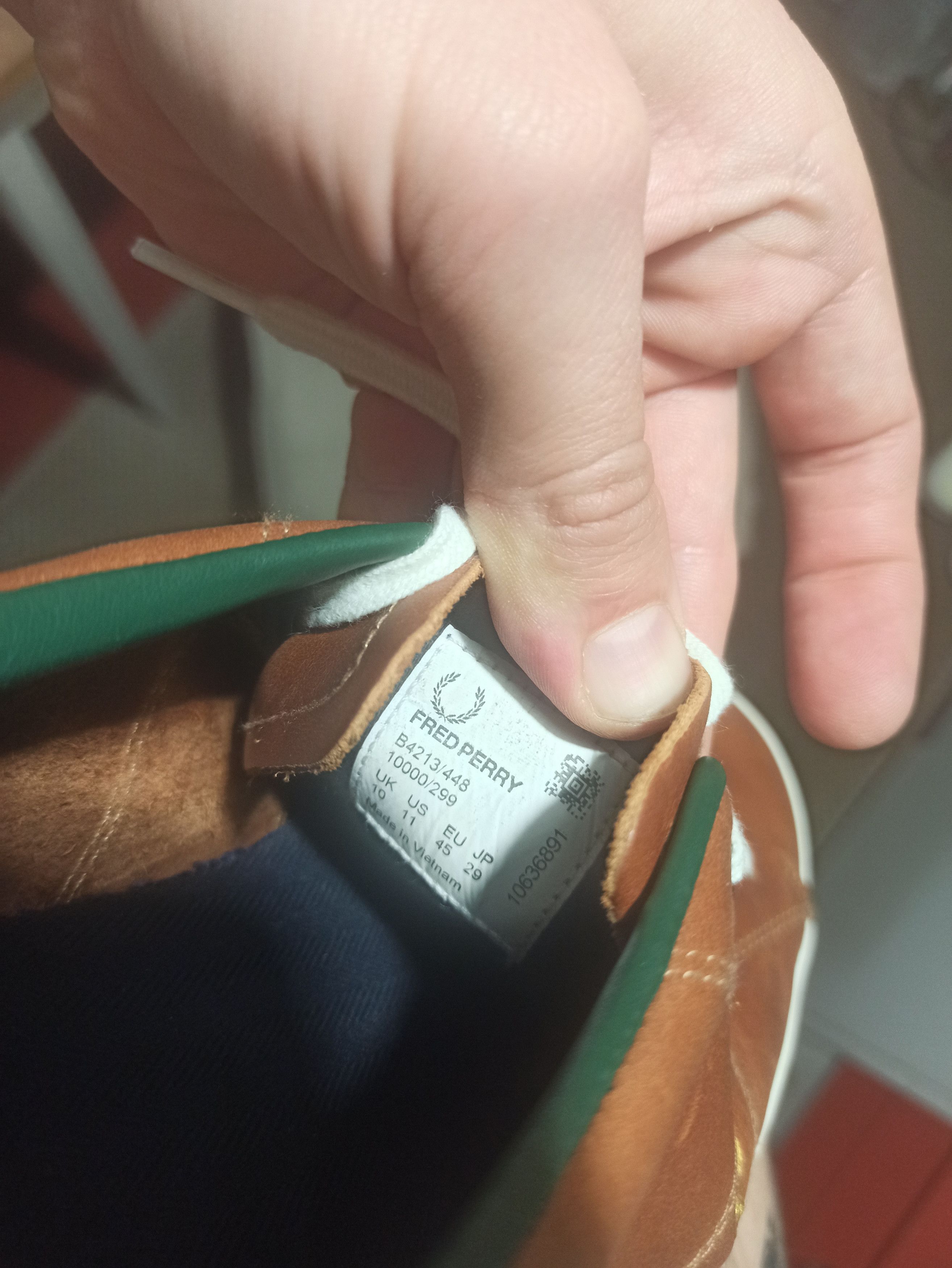 Fred Perry × Japanese Brand Rare Fred Perry x Bradley Wiggins casual shoes sneakers Size US 11 / EU 44 - 2 Thumbnail