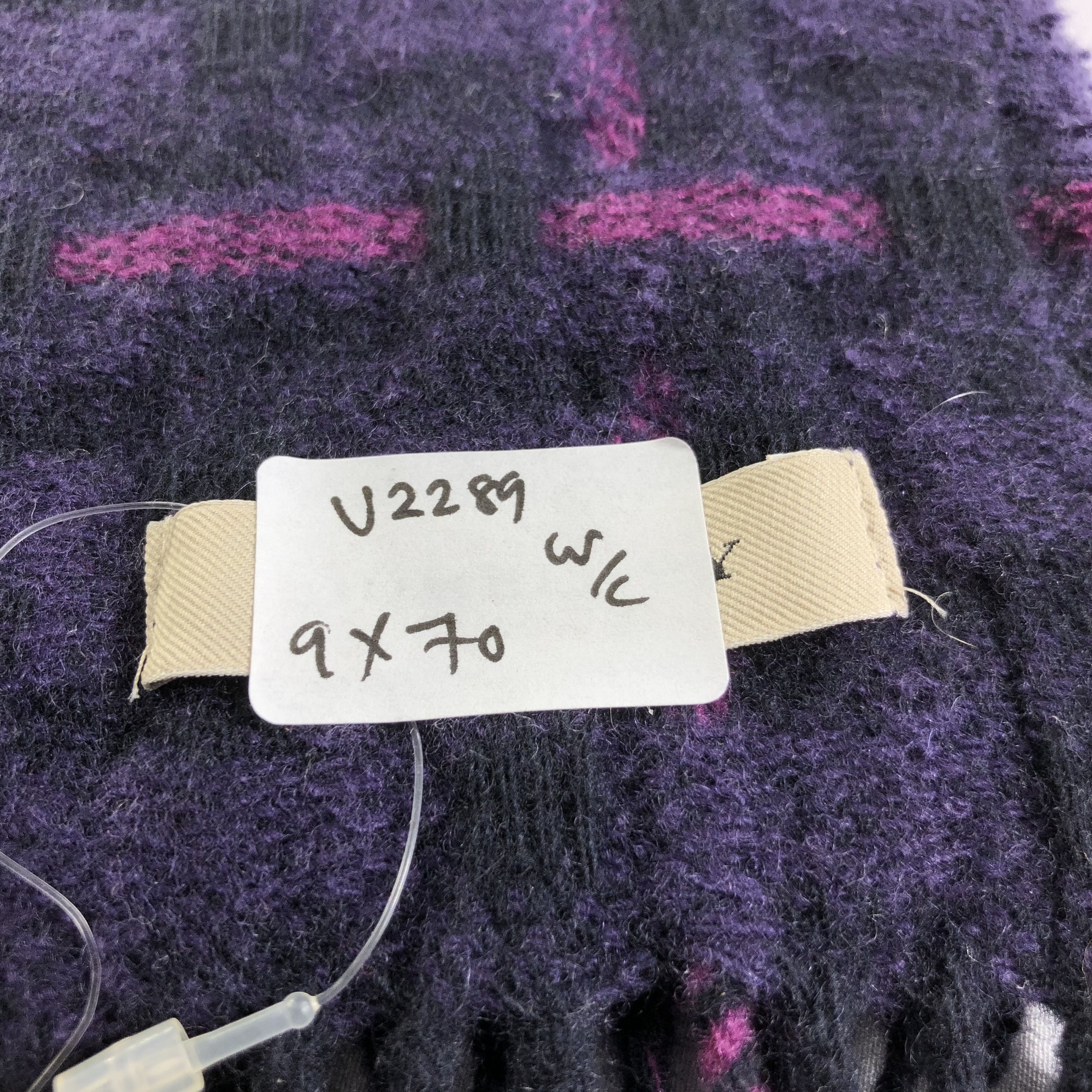Burberry Burberrys Wool/Cashmere Scarf Muffler Neckwear V2289 Size ONE SIZE - 8 Thumbnail