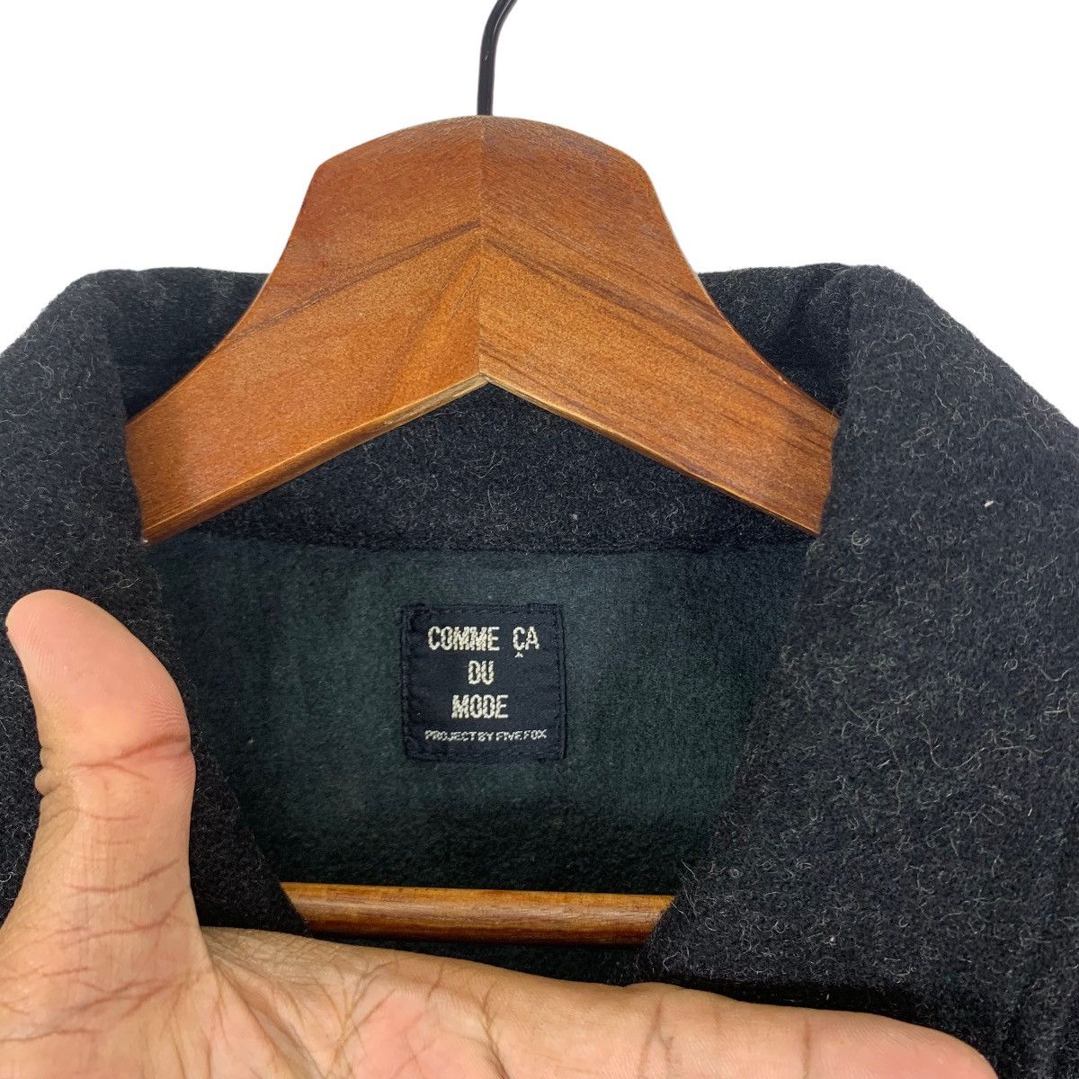 Comme Ca Ism × Designer × Japanese Brand VINTAGE JAPANESE BRAND COMME CA DU MODE WOOL JACKET Size US M / EU 48-50 / 2 - 11 Thumbnail