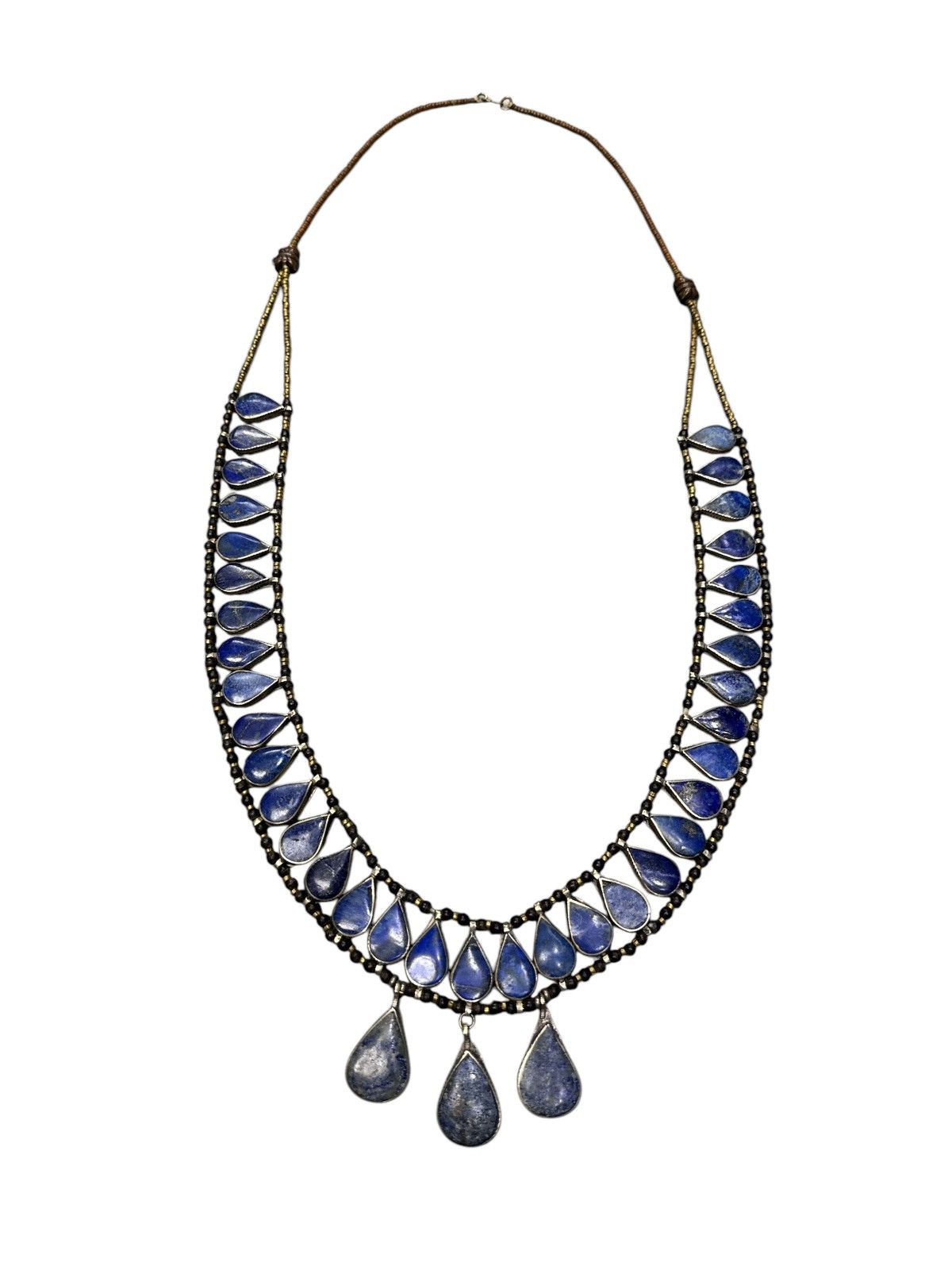 Jewelry ANTIQUE ETHNIC LAPIS LAZULI BEADS NECKLACE Size ONE SIZE - 1 Thumbnail