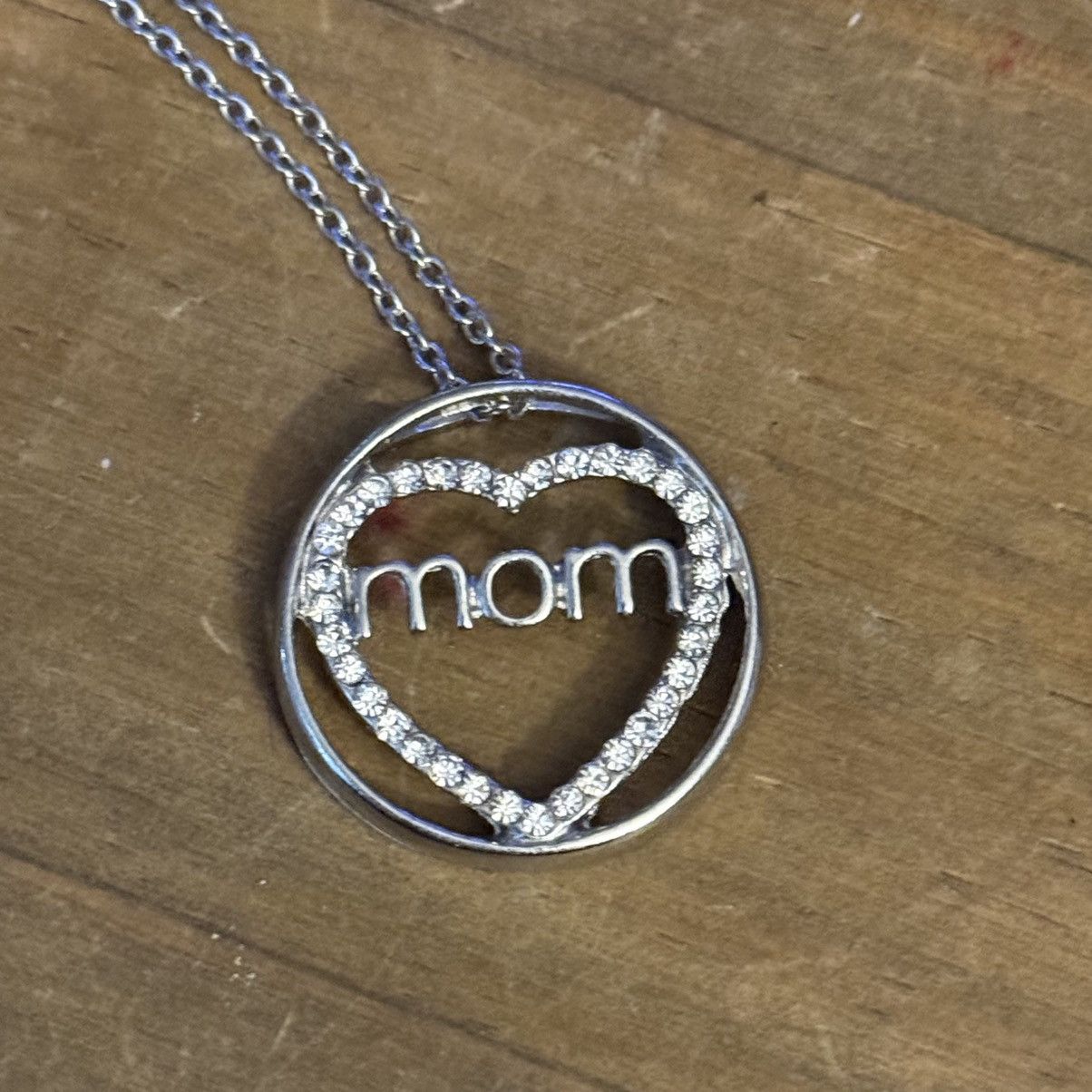 Other Silver tone Mom pendant necklace Size ONE SIZE - 3 Thumbnail