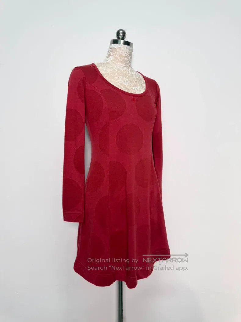 Vivienne Westwood Vivienne Westwood Red 3D Dot Saturn Embroidery Long Sleeve Size S / US 4 / IT 40 - 2 Thumbnail