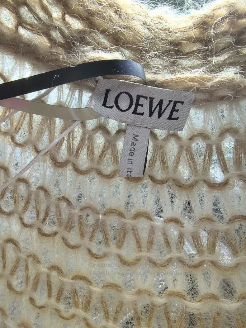 Loewe Loewe Mohair Knit Cardigan Size S / US 4 / IT 40 - 3 Thumbnail
