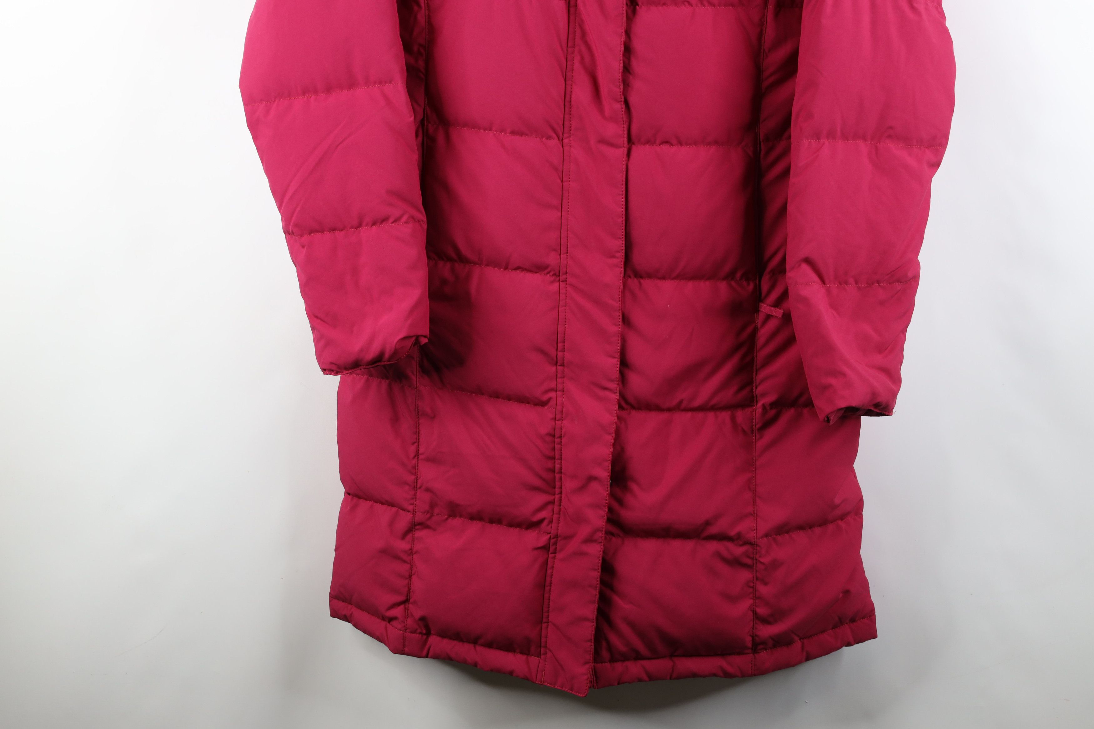 L.L. Bean × Vintage Vintage LL Bean Insulated Hooded Puffer Parka Jacket Pink Size S / US 4 / IT 40 - 3 Thumbnail