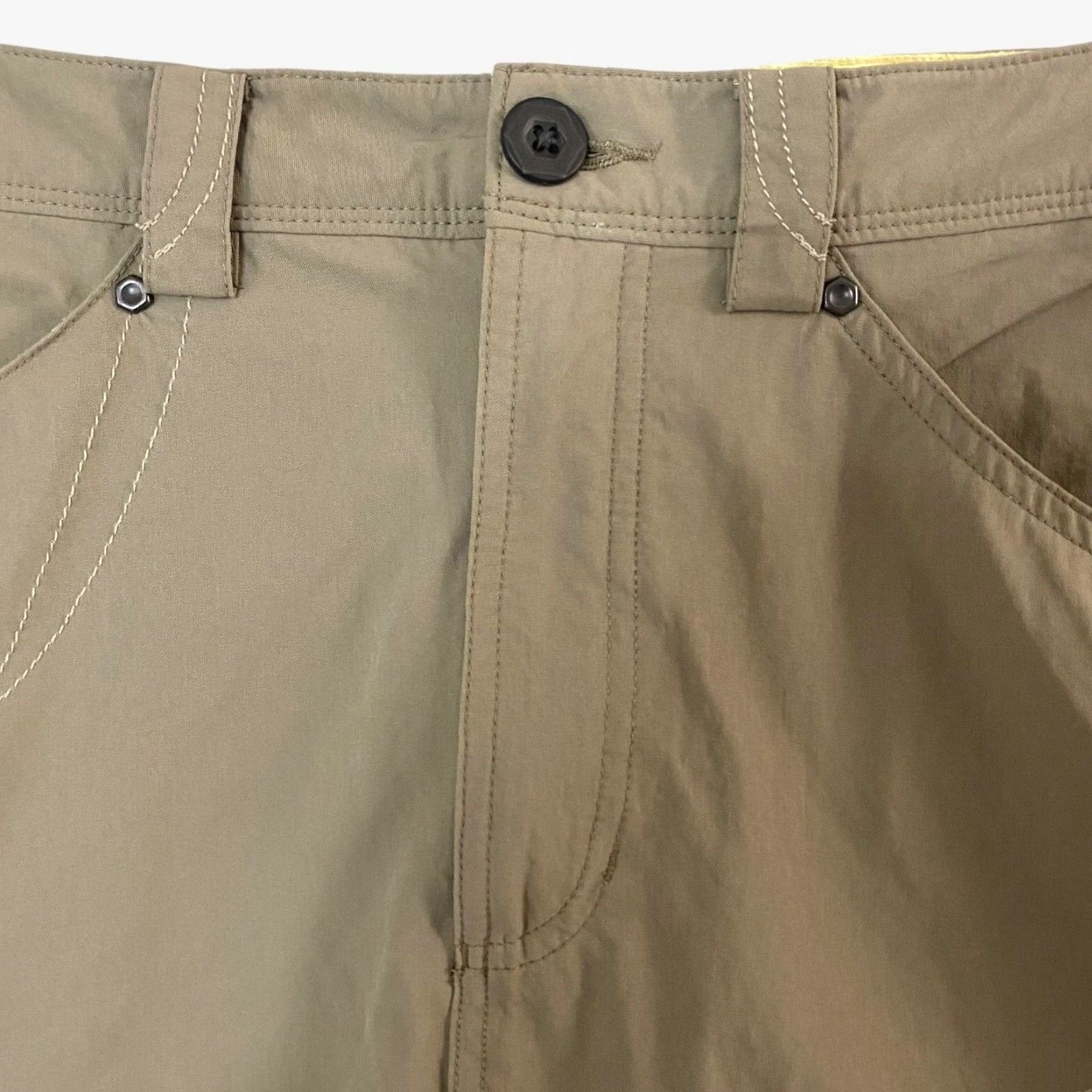 Mountain Hardwear MOUNTAIN HARDWEAR La Strada Travel Skirt Women's 6 Brown Stretch Outdoor Hiking Cargo All Seasons Size 28" / US 6 / IT 42 - 5 Thumbnail