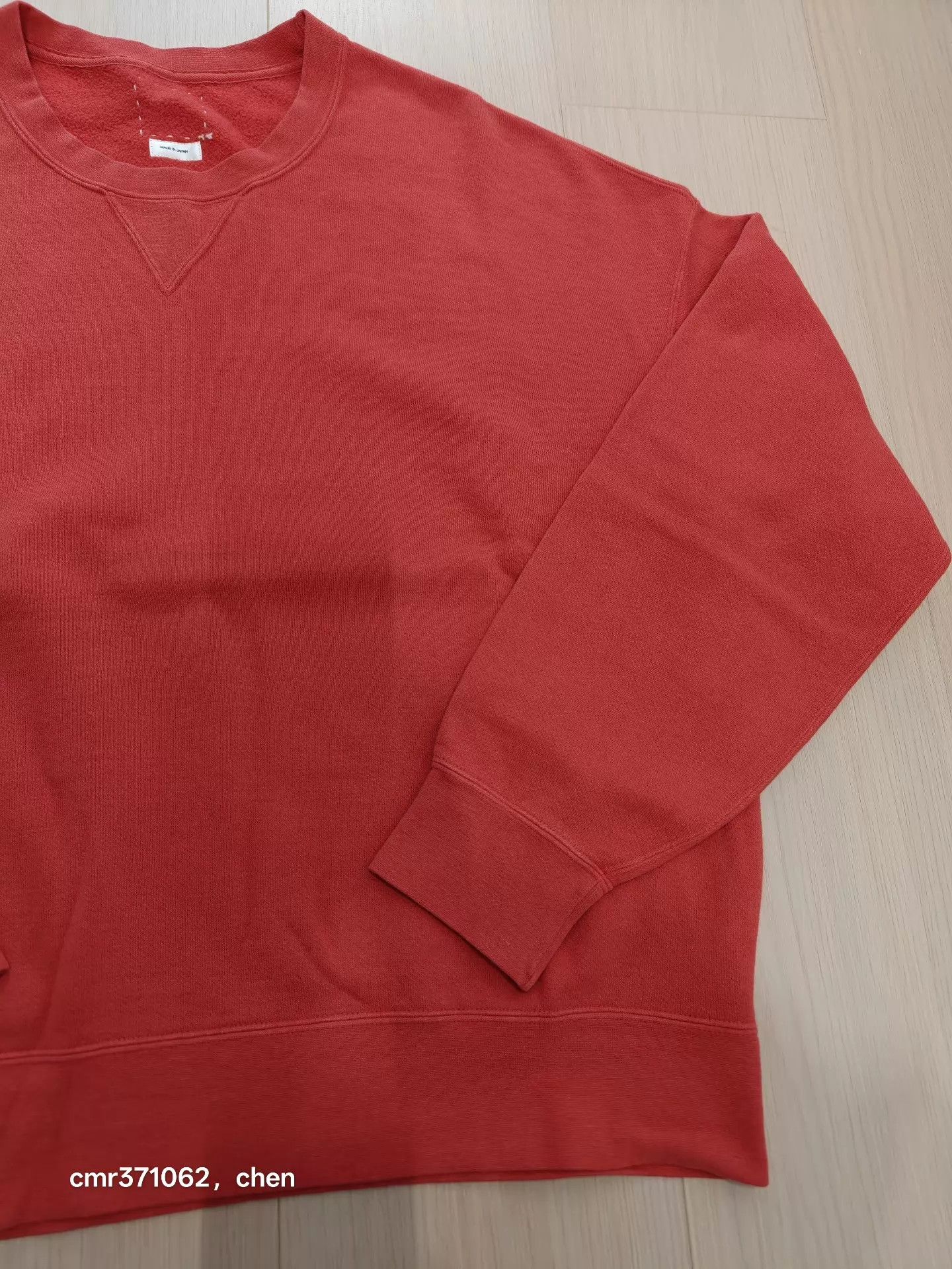 Visvim VISVIM AMPLUS SB L/S DMGD Red 3 Cotton-Nylon Knit Size US L / EU 52-54 / 3 - 3 Thumbnail
