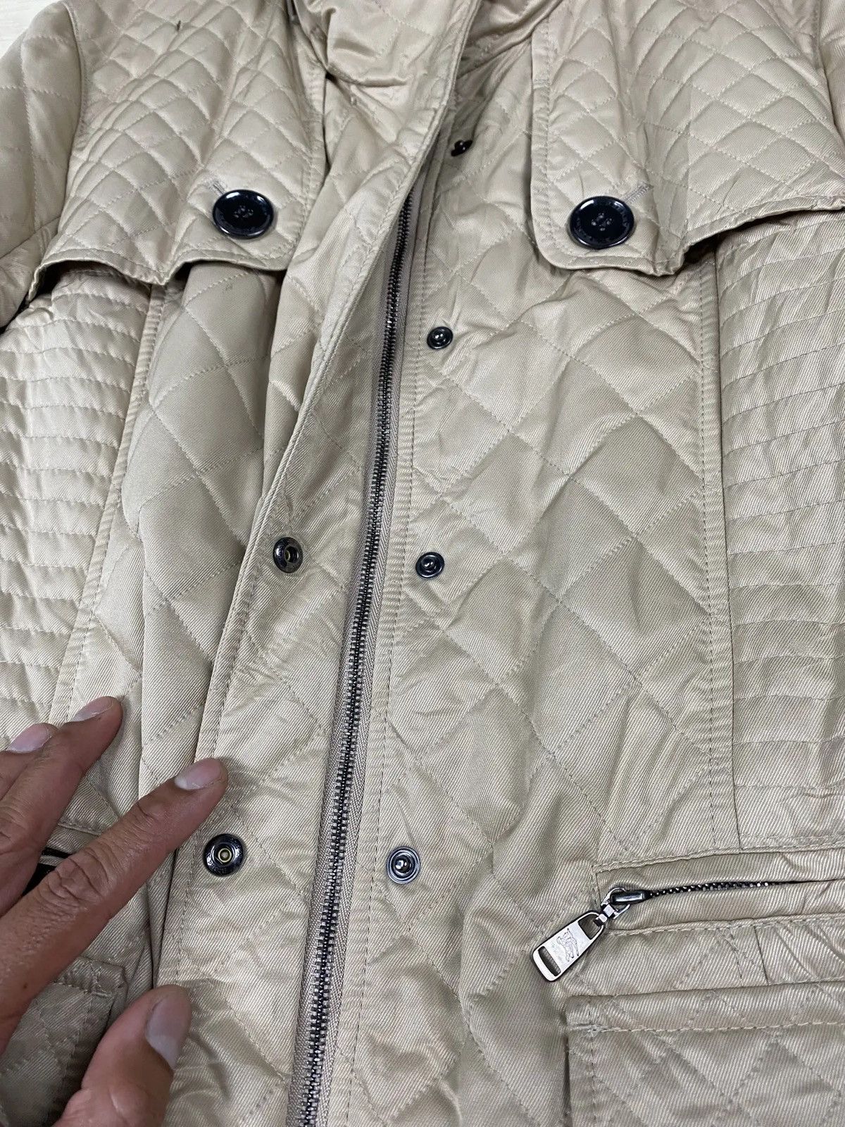 Burberry ✅️Burberry Quilted Jacket Cross Strap Size US M / EU 48-50 / 2 - 13 Thumbnail