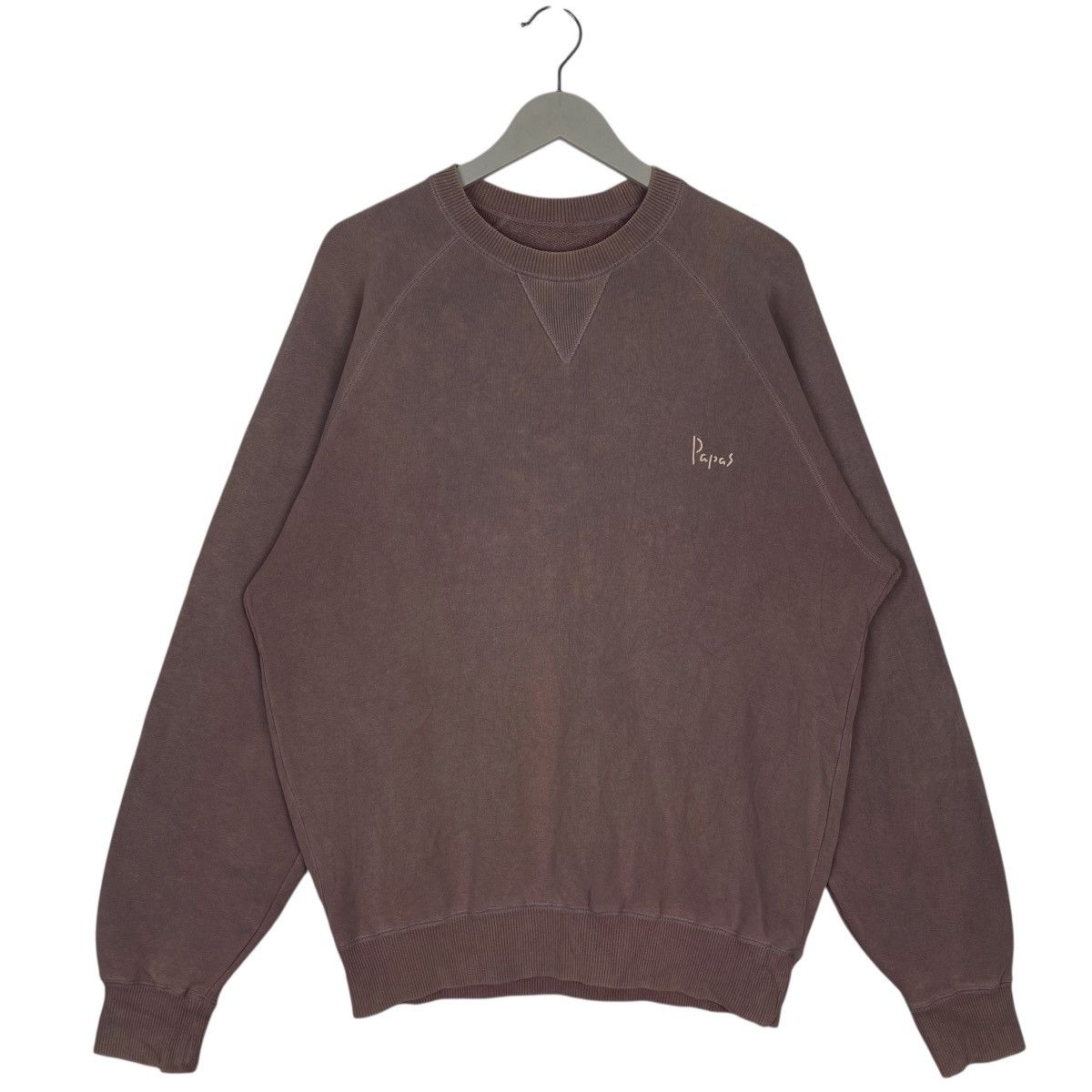 Other Vintage 90s Papas Crewneck Sweatshirt Purple Size L Size US L / EU 52-54 / 3 - 1 Thumbnail