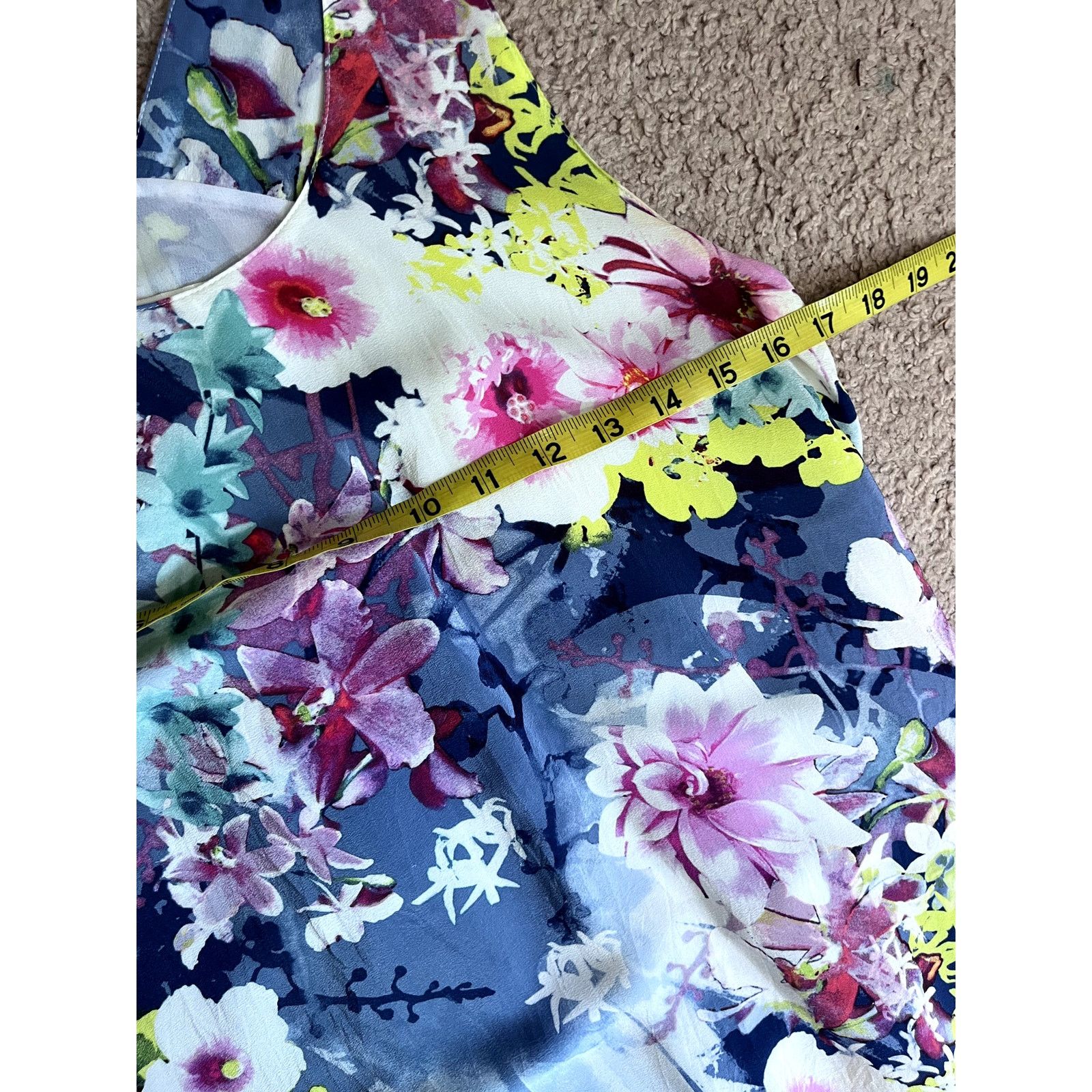 Cynthia Rowley Women's Silk Floral Cynthia Rowley Sundress 8 Size M / US 6-8 / IT 42-44 - 4 Thumbnail