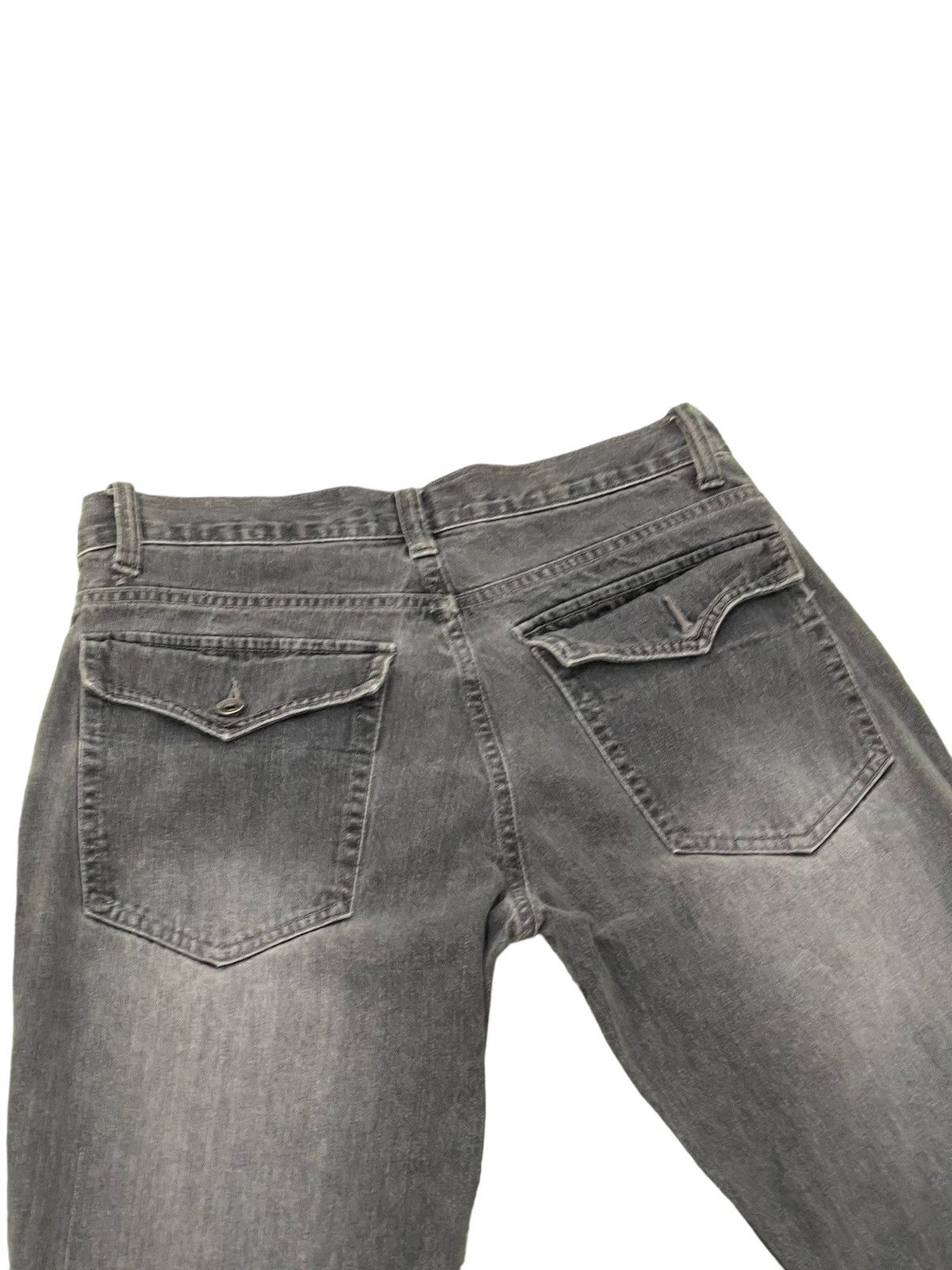 Japanese Brand Flare Jeans Barcedos Faded Distress Boot Cut 8🟦2 Size US 31 - 18 Thumbnail