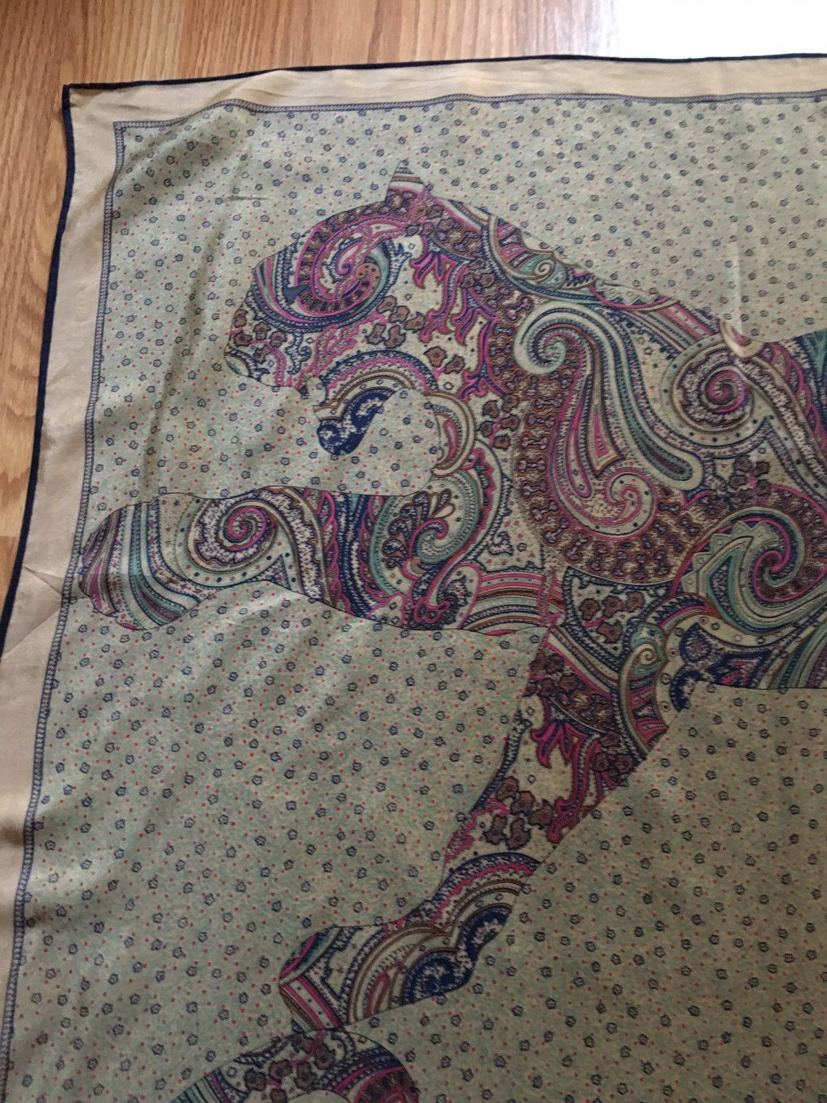 Other CODELLO Tigers Paisley Designer Silk Scarf Size ONE SIZE - 4 Thumbnail