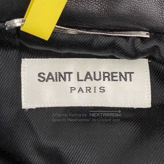 Saint Laurent Paris Saint Laurent Paris Solid color zipper classic long-sleeve Size US S / EU 44-46 / 1 - 4 Thumbnail